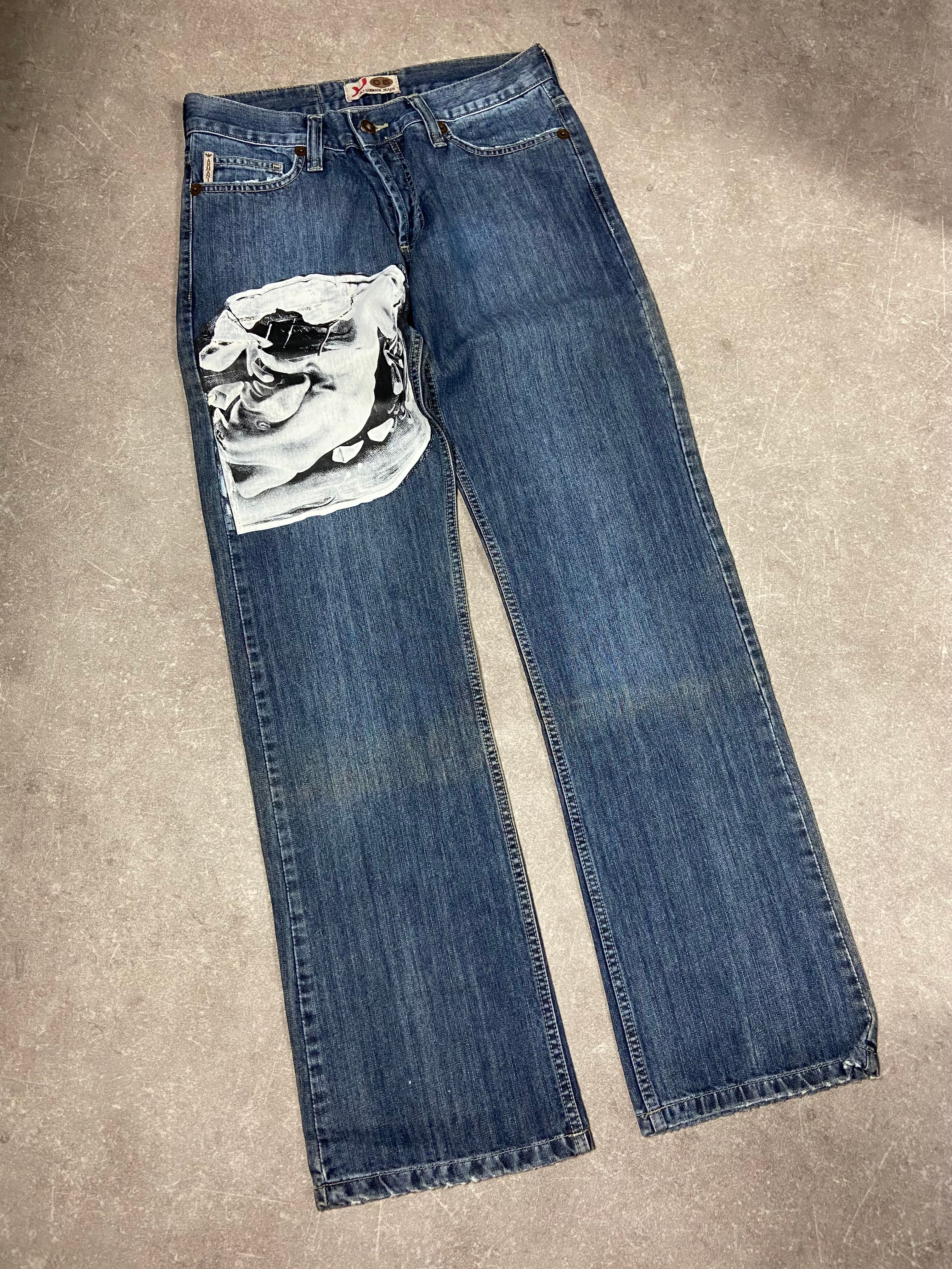 Armani Printed Jeans M