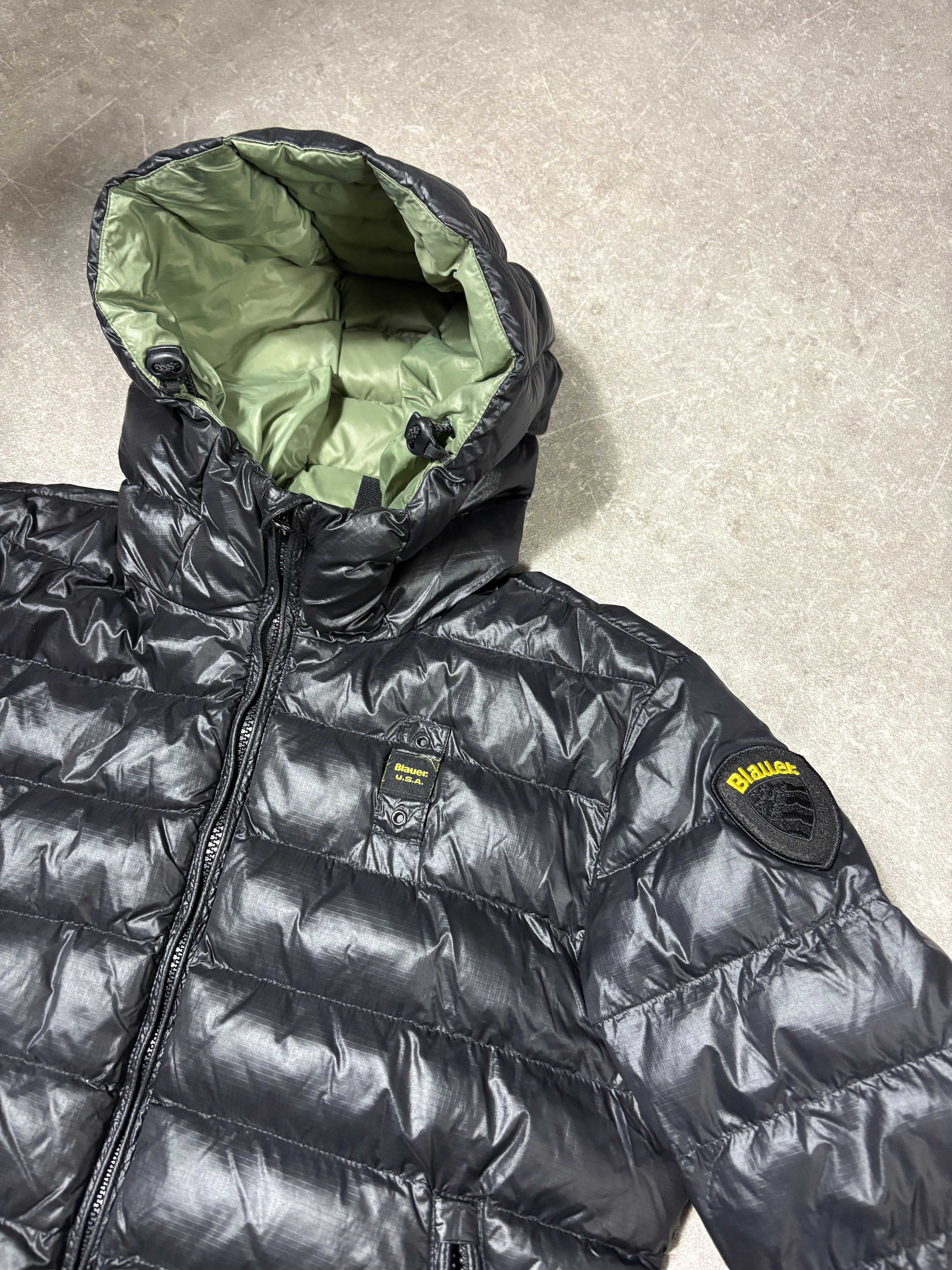 Blauer Puffer (XS)-(S)