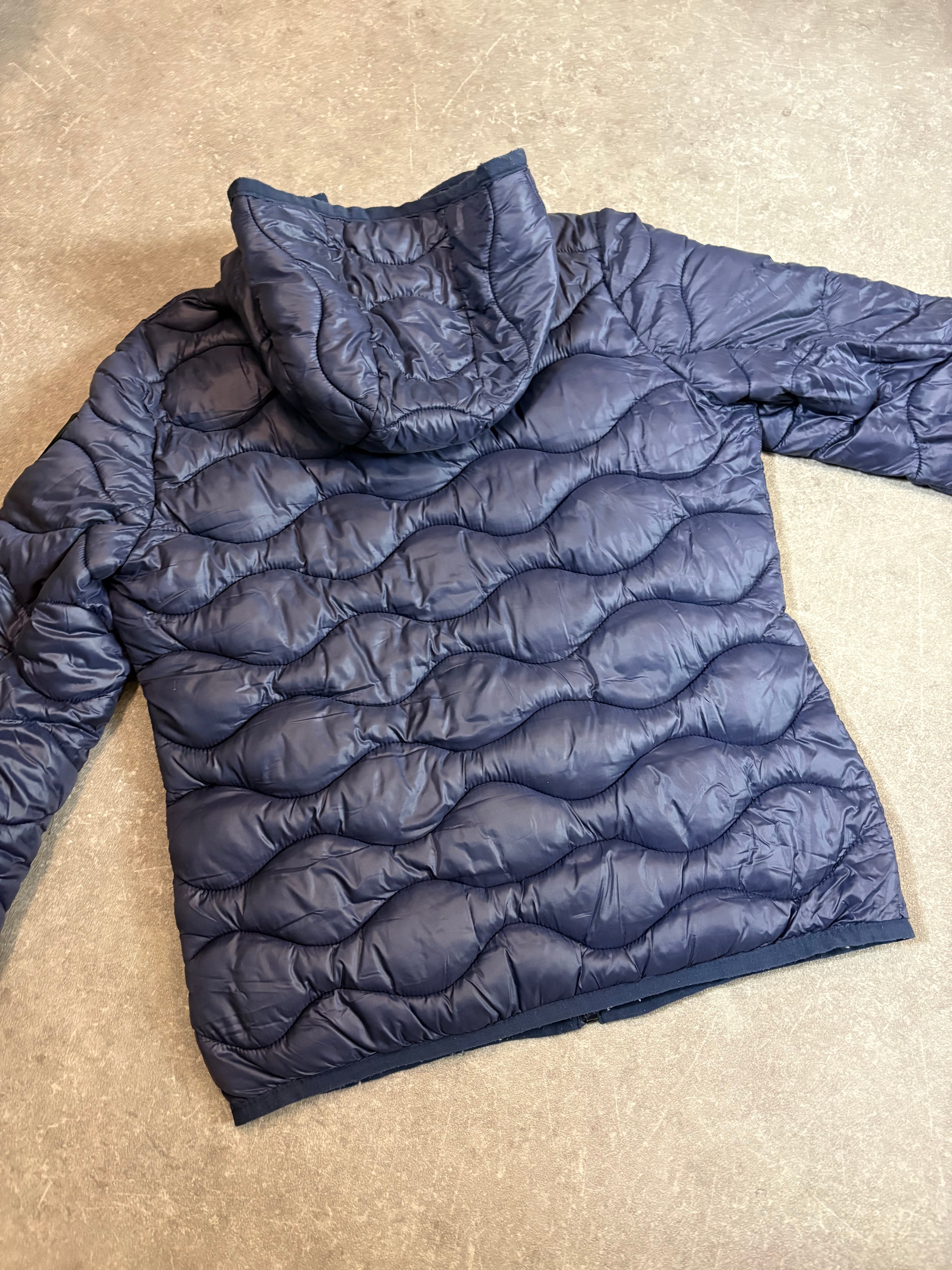 Blauer Puffer (XS)