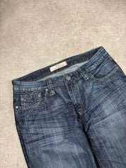 Designer washed Jeans (M)-(L)