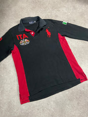 Ralph Lauren X Italia Polo Longsleeve M-L