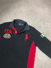 Ralph Lauren X Italia Polo Longsleeve M-L