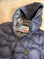 Blauer Puffer (XS)