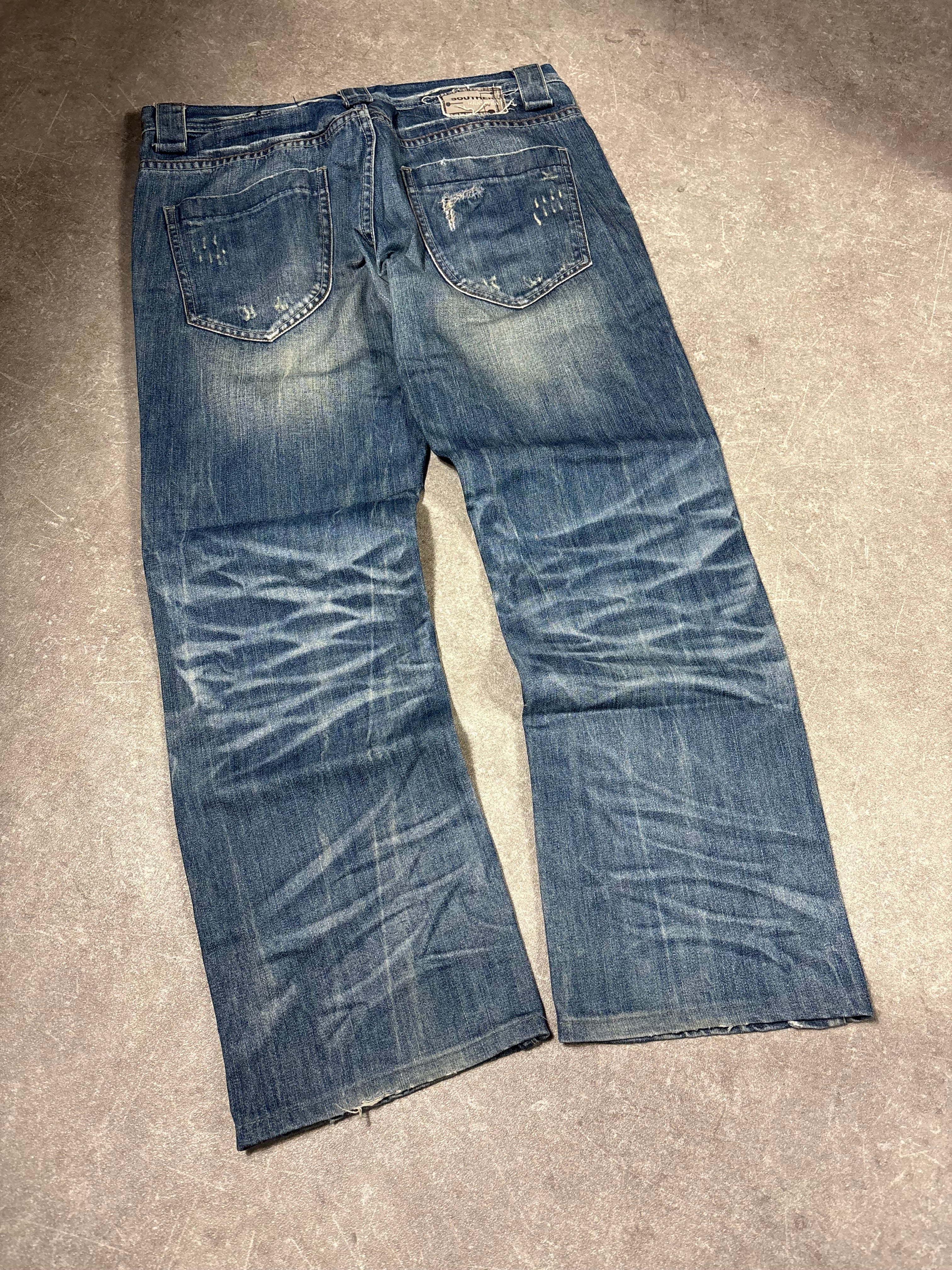 Designer Washed Jeans (L)