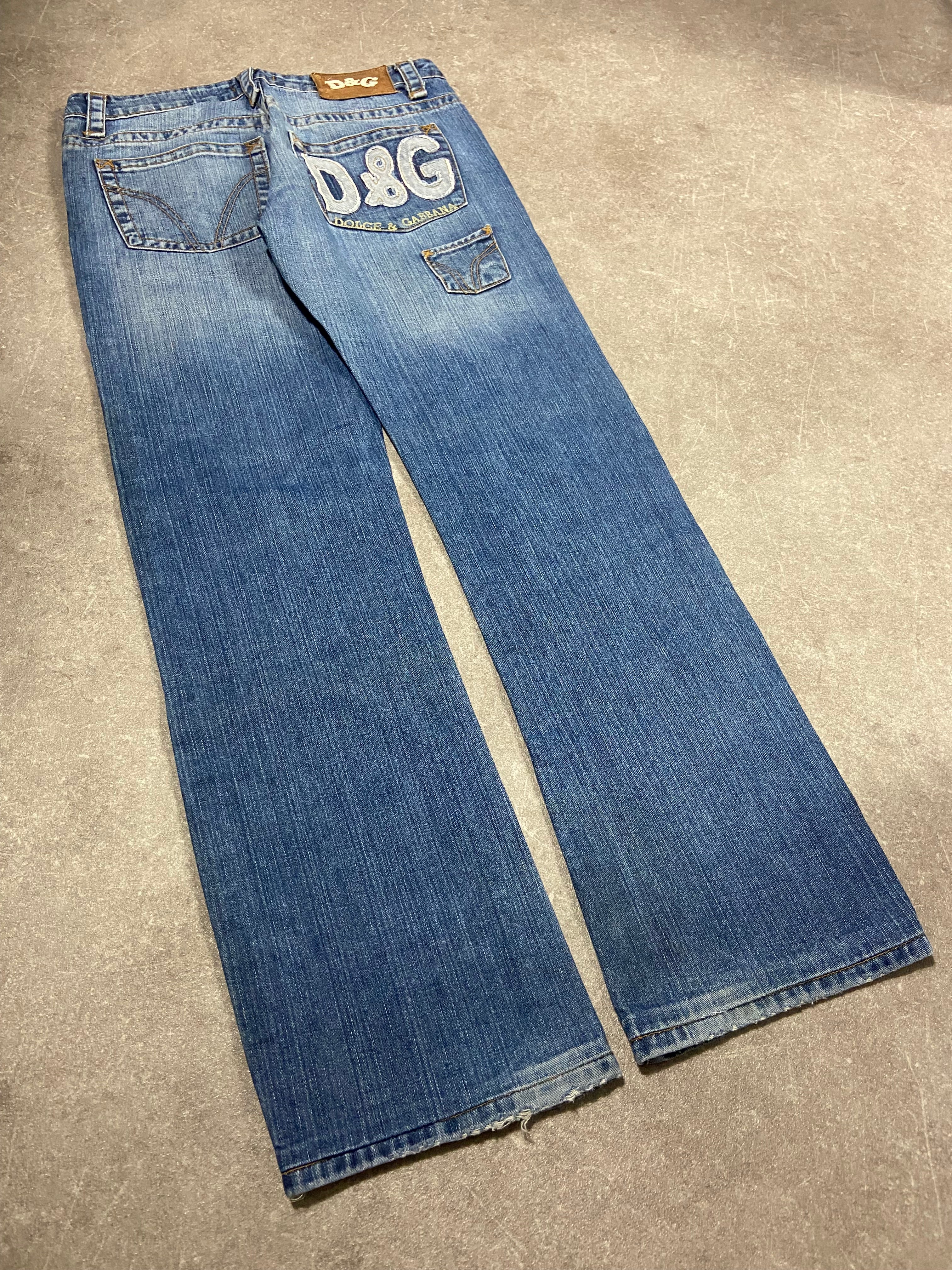 Dolce Gabbana Print Jeans M