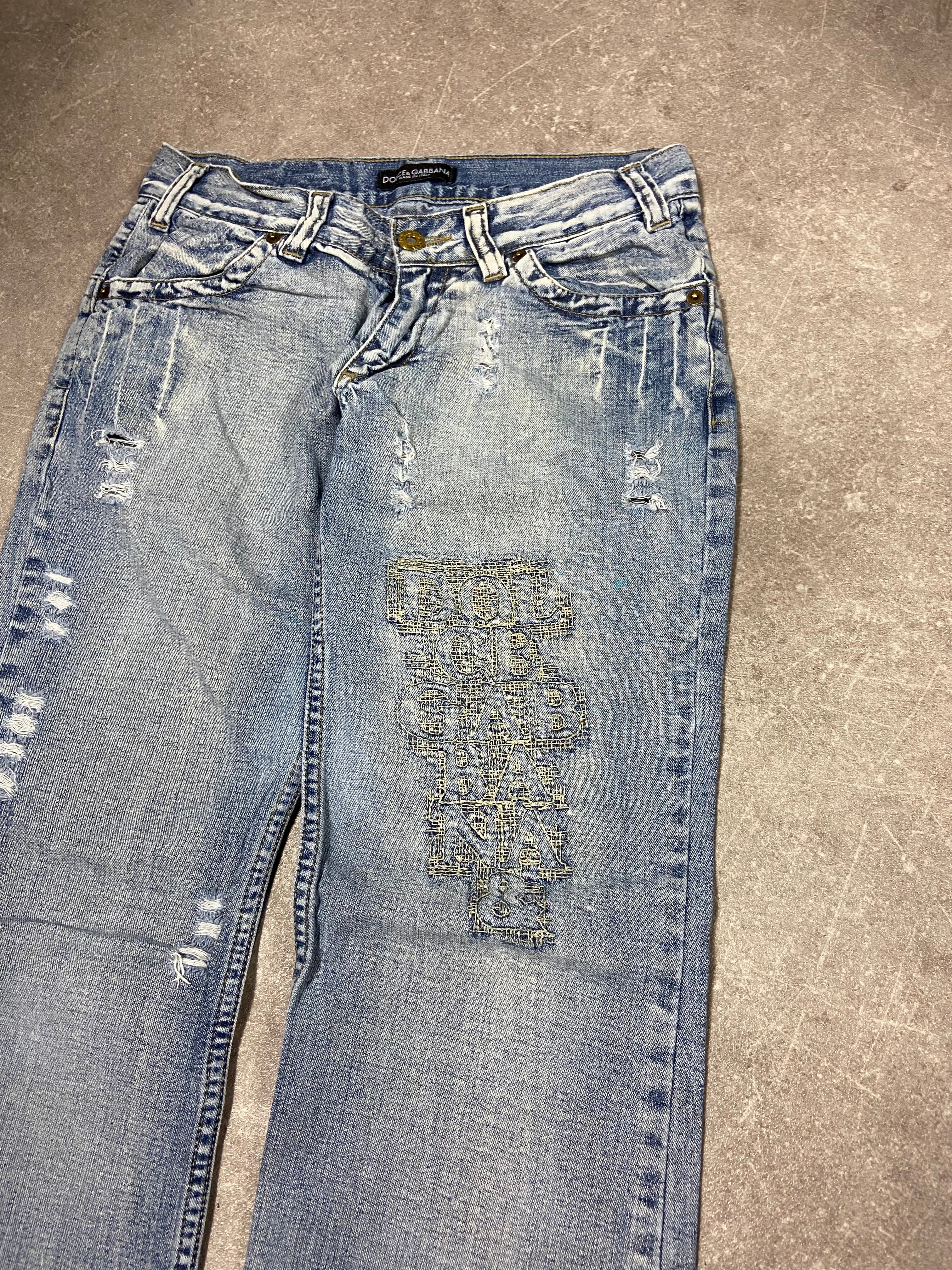 Dolce Gabbana flared jeans girly S