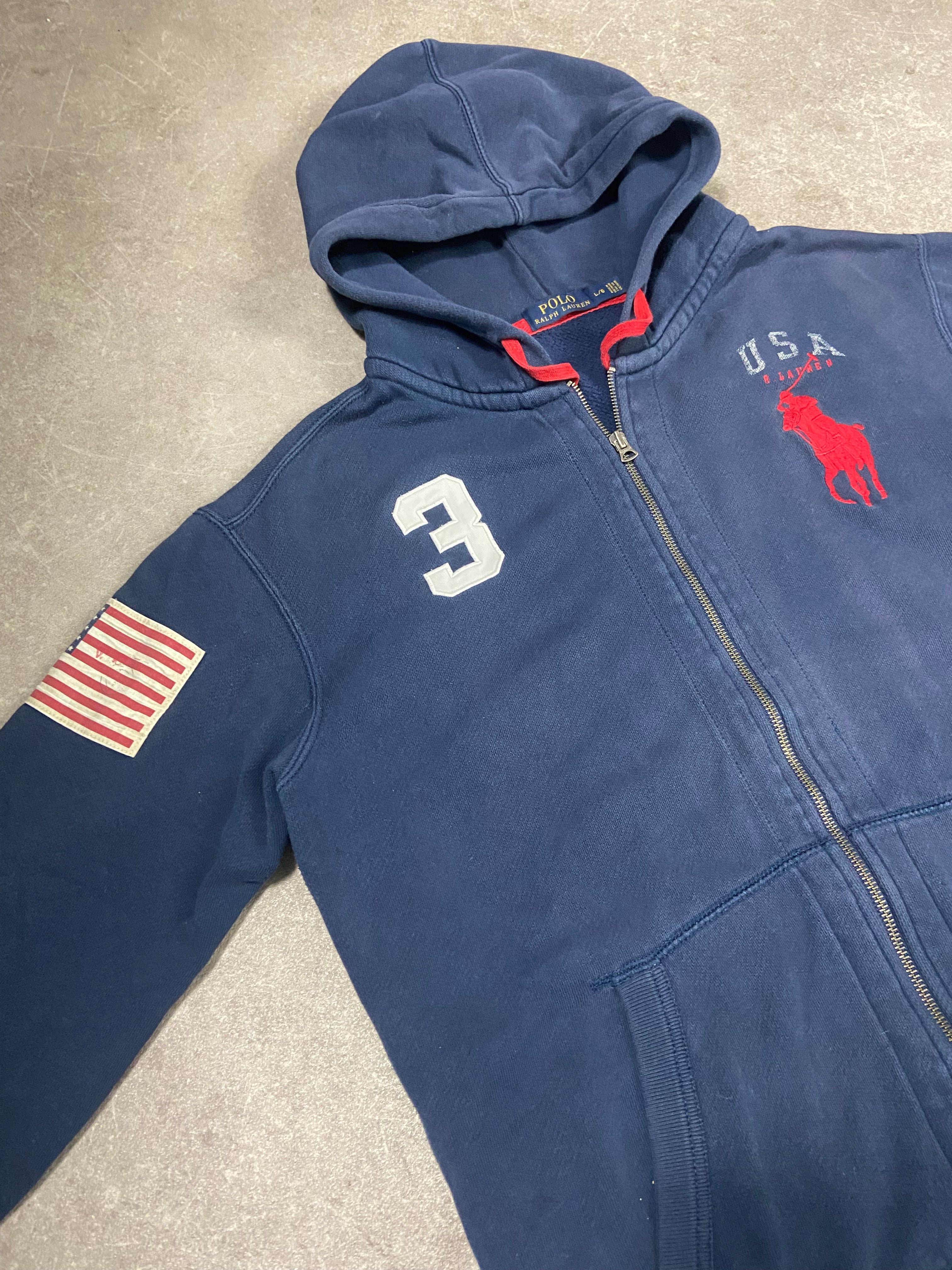 Ralph Lauren X USA Zipper L