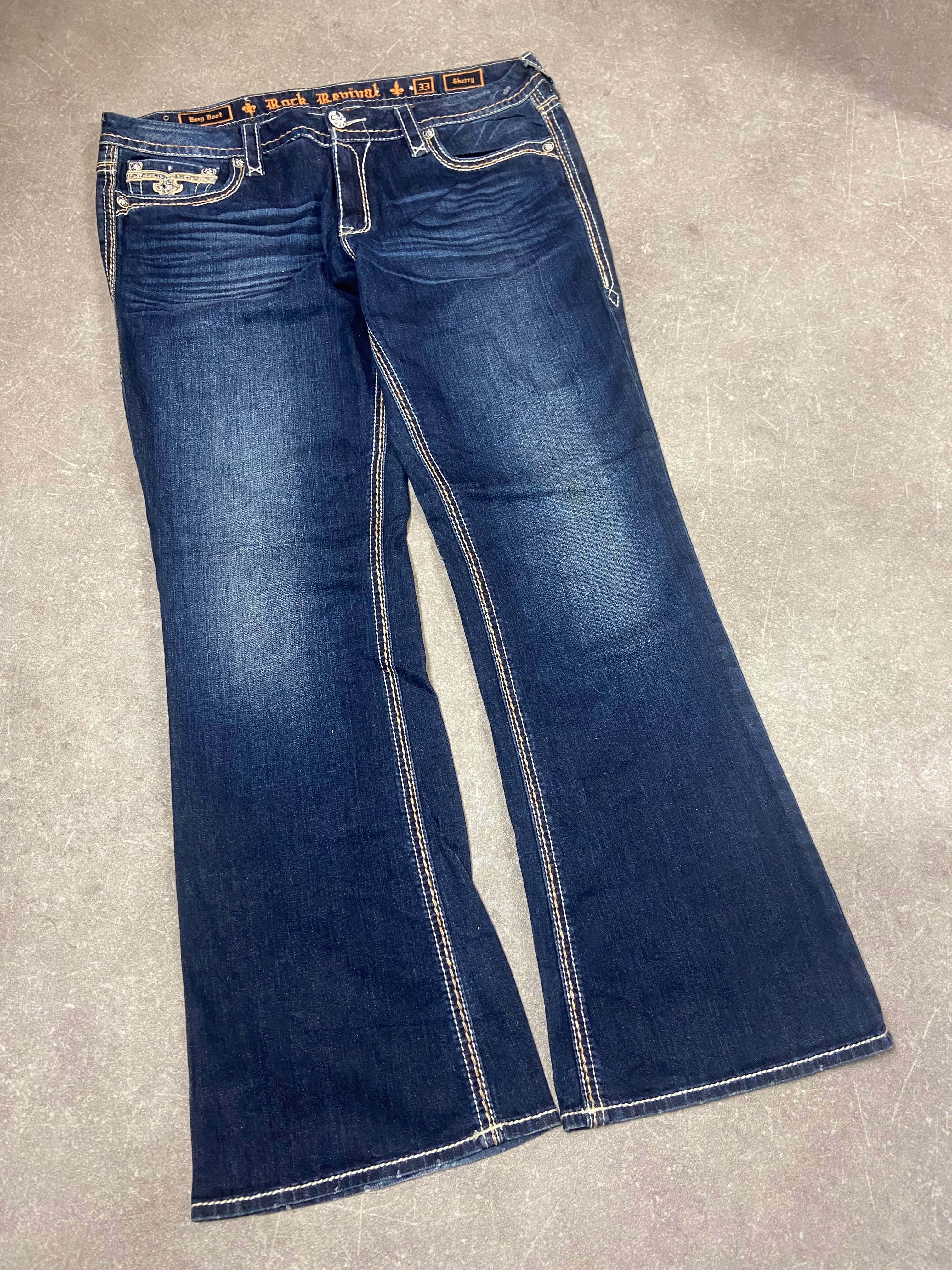 Rock Revival Jeans Flared M