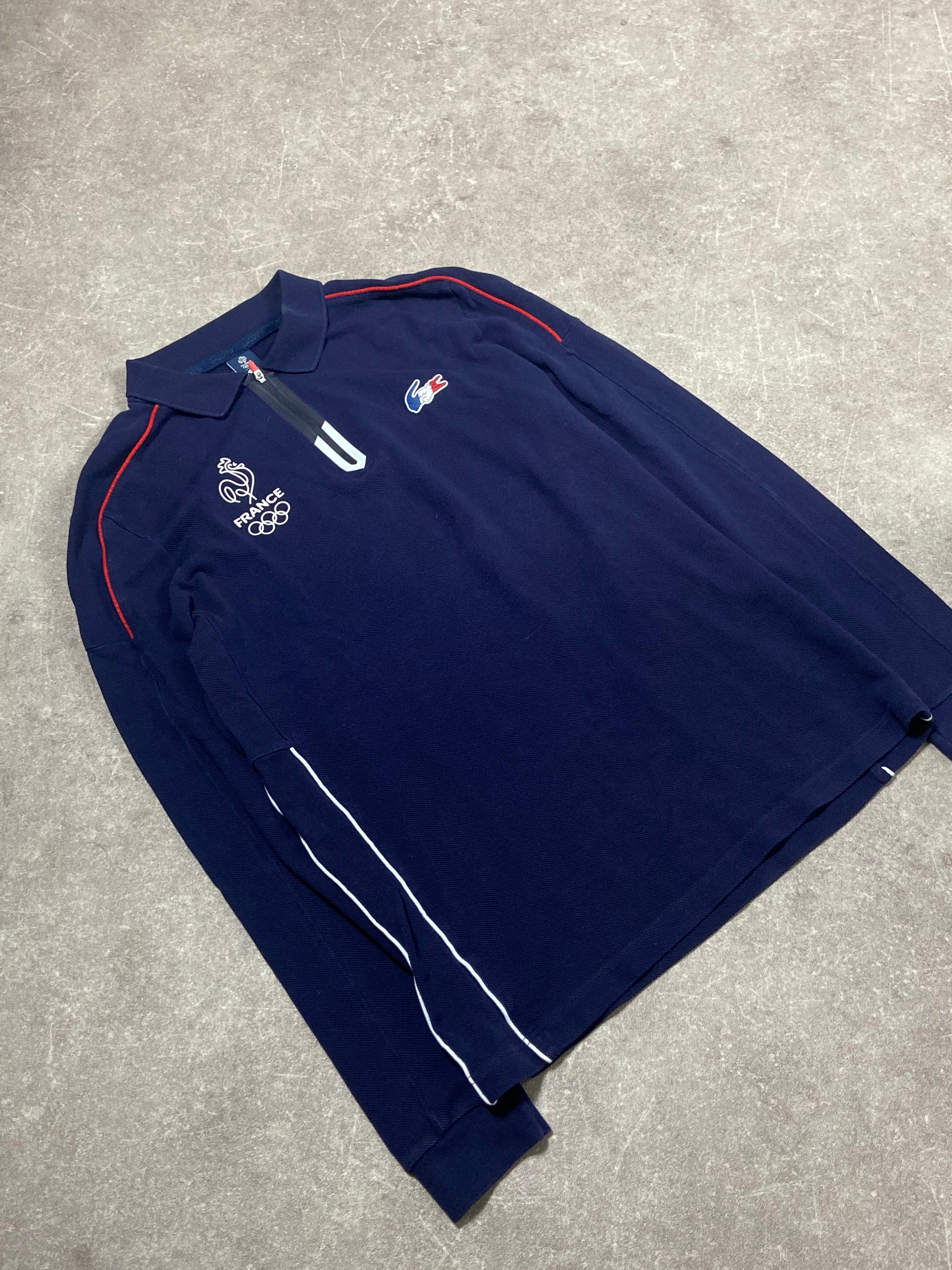 Lacoste X France Longsleeve Polo L