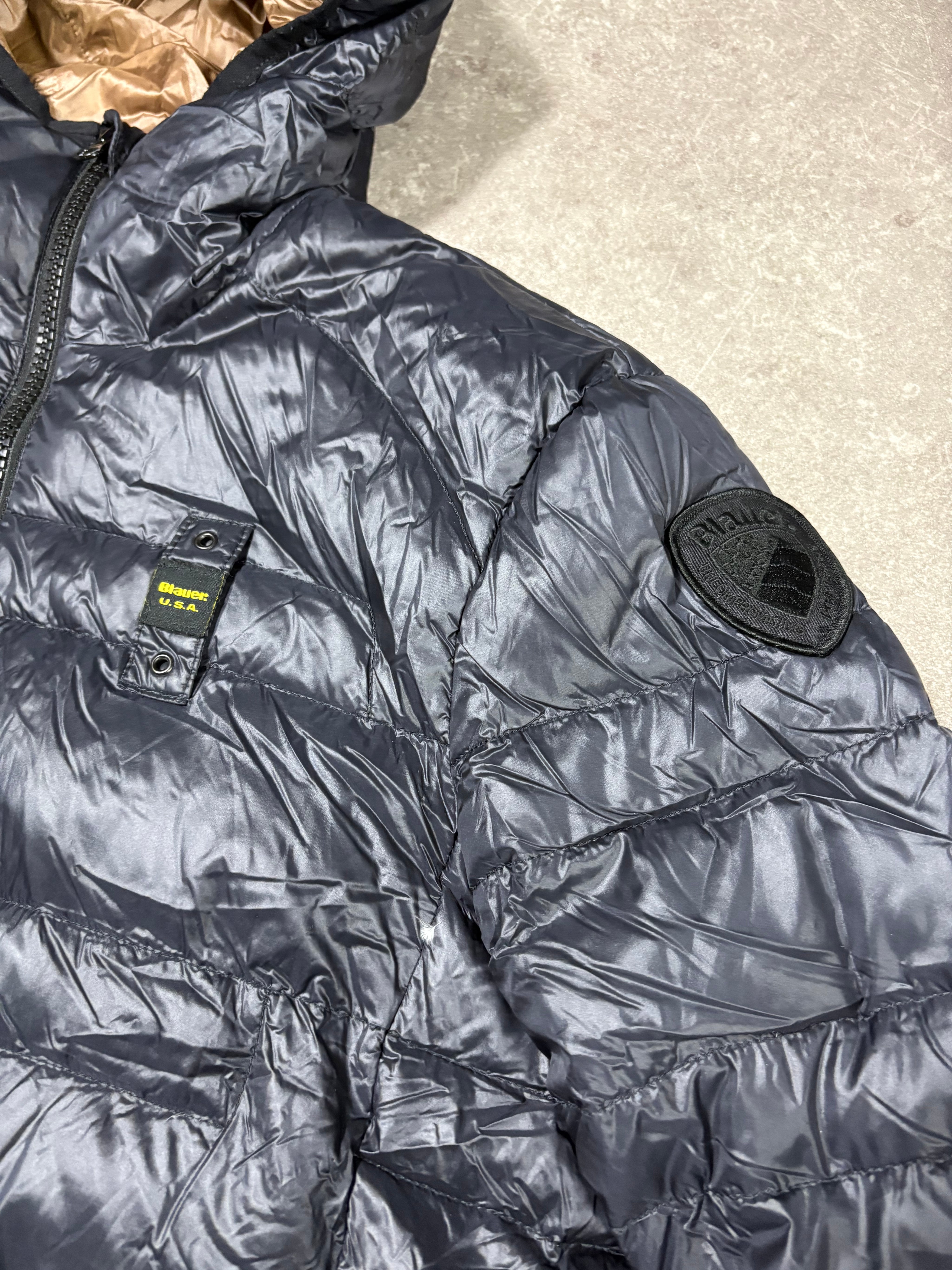 Blauer Puffer (M)