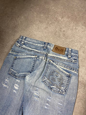 Dolce Gabbana flared jeans girly S