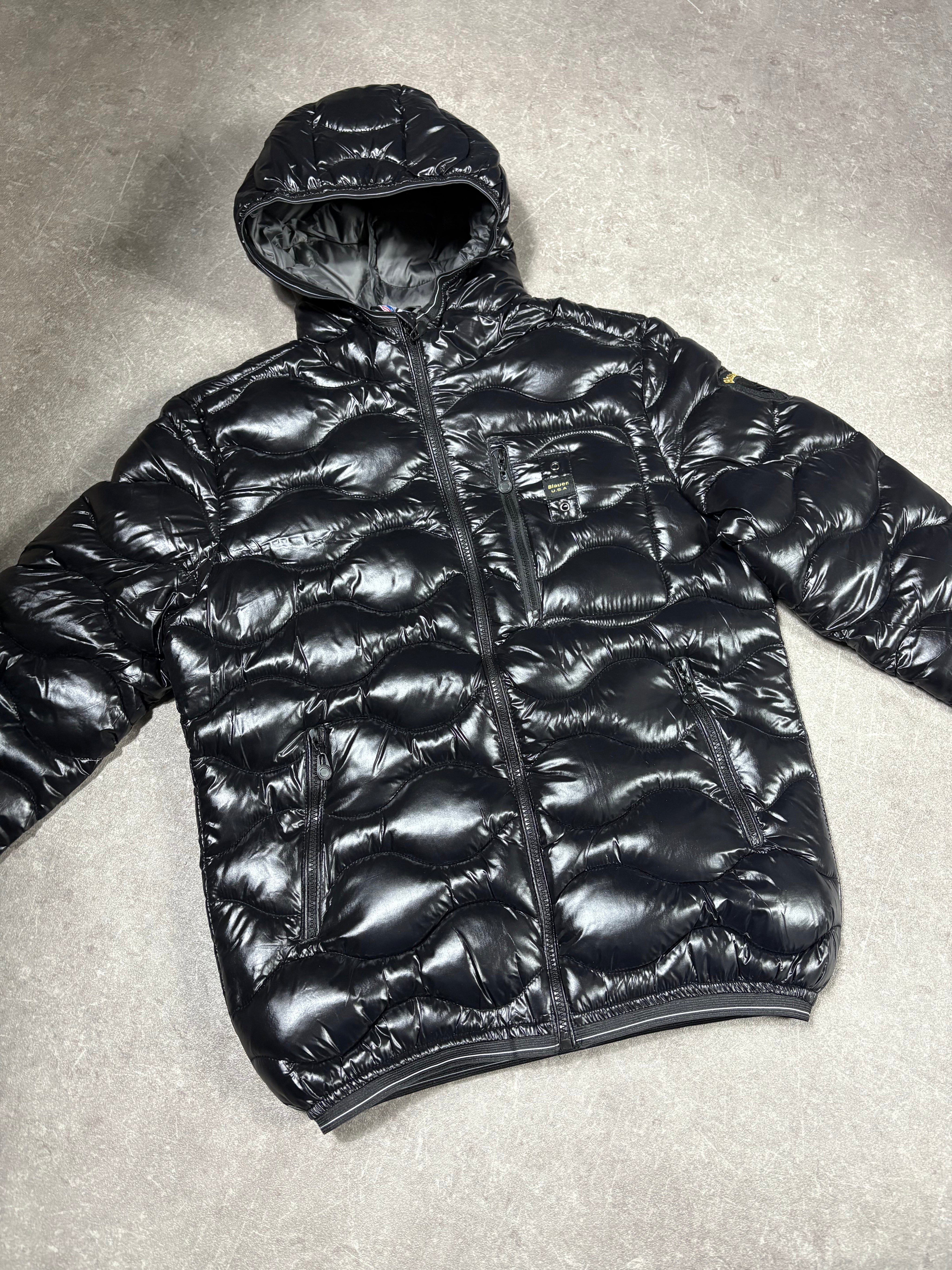 Blauer Puffer (M)