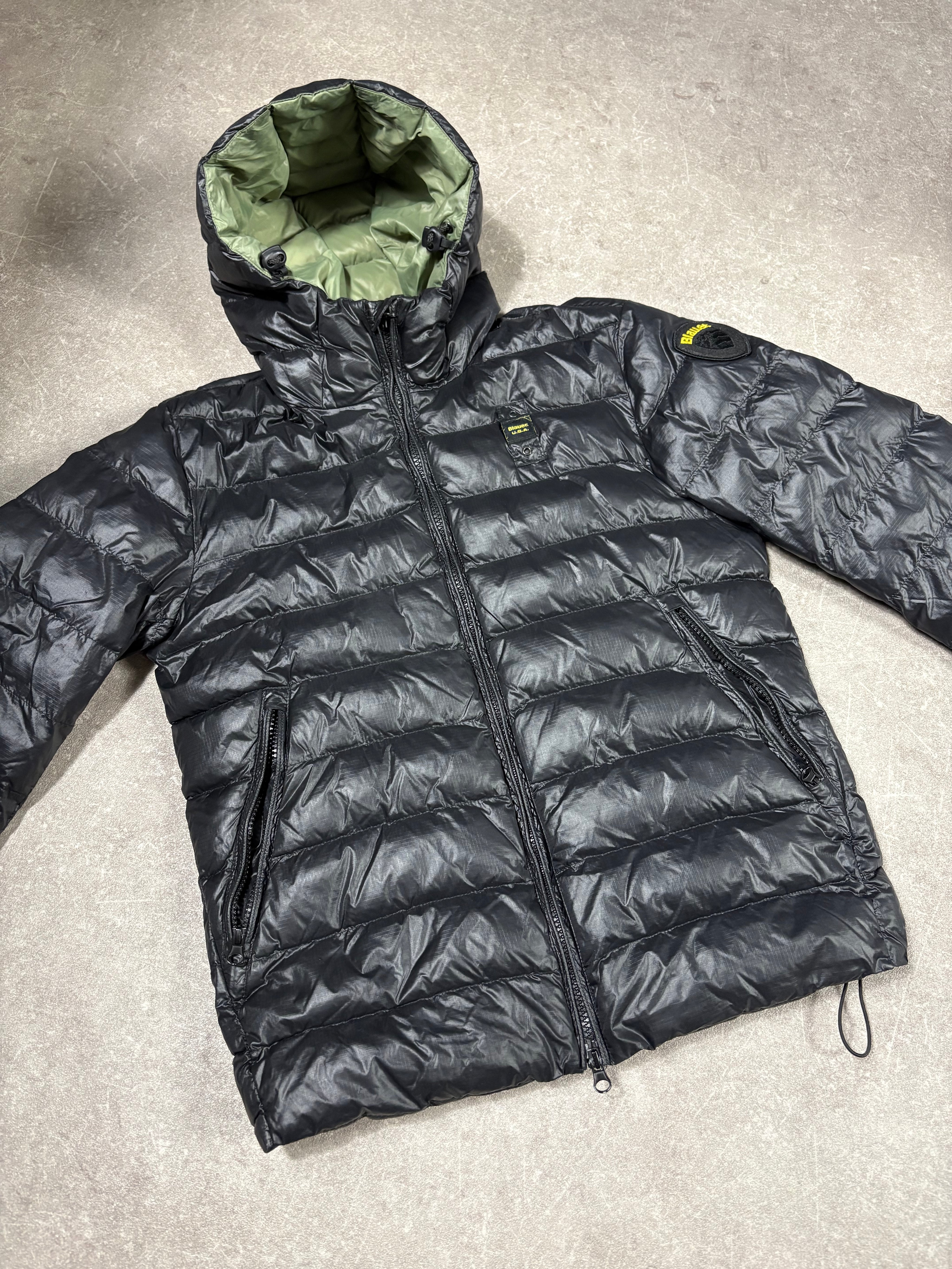 Blauer Puffer (XS)-(S)