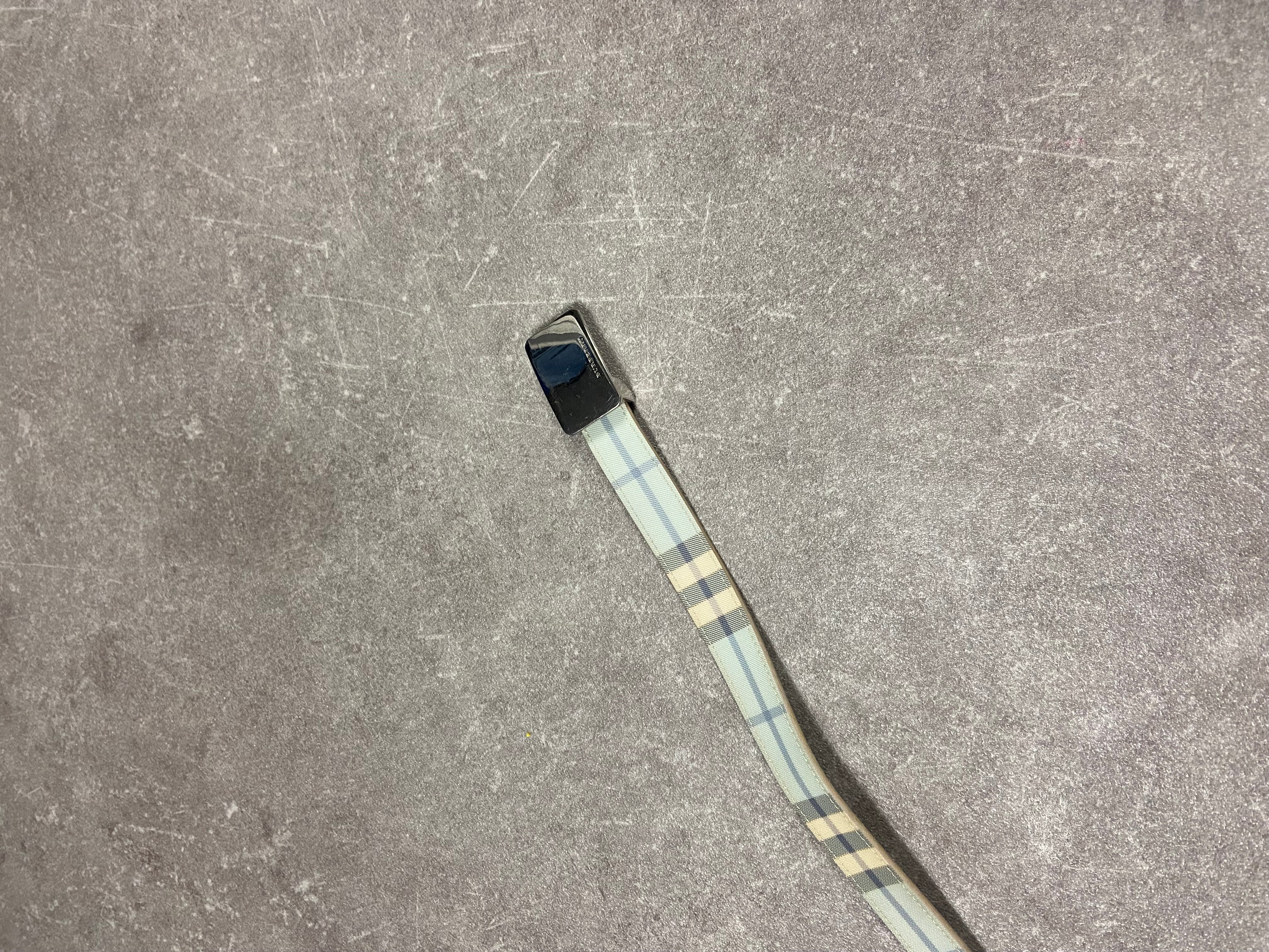 Burberry Gürtel Babyblau 100cm