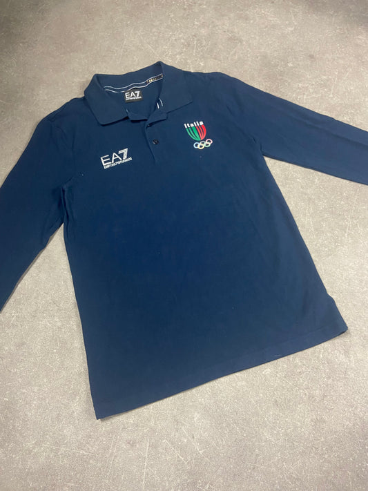 EA7 x Italia longsleeve polo M