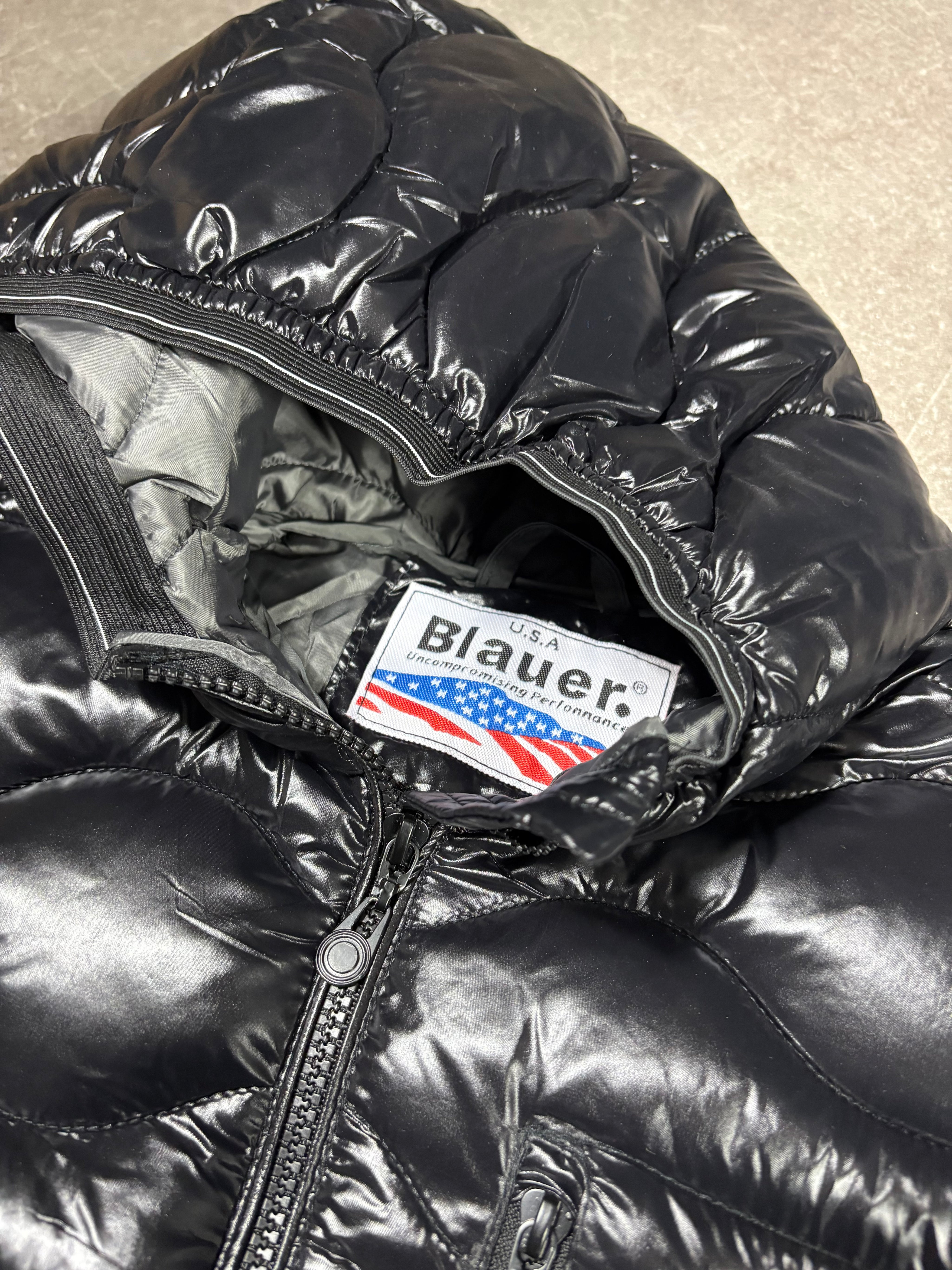 Blauer Puffer (M)