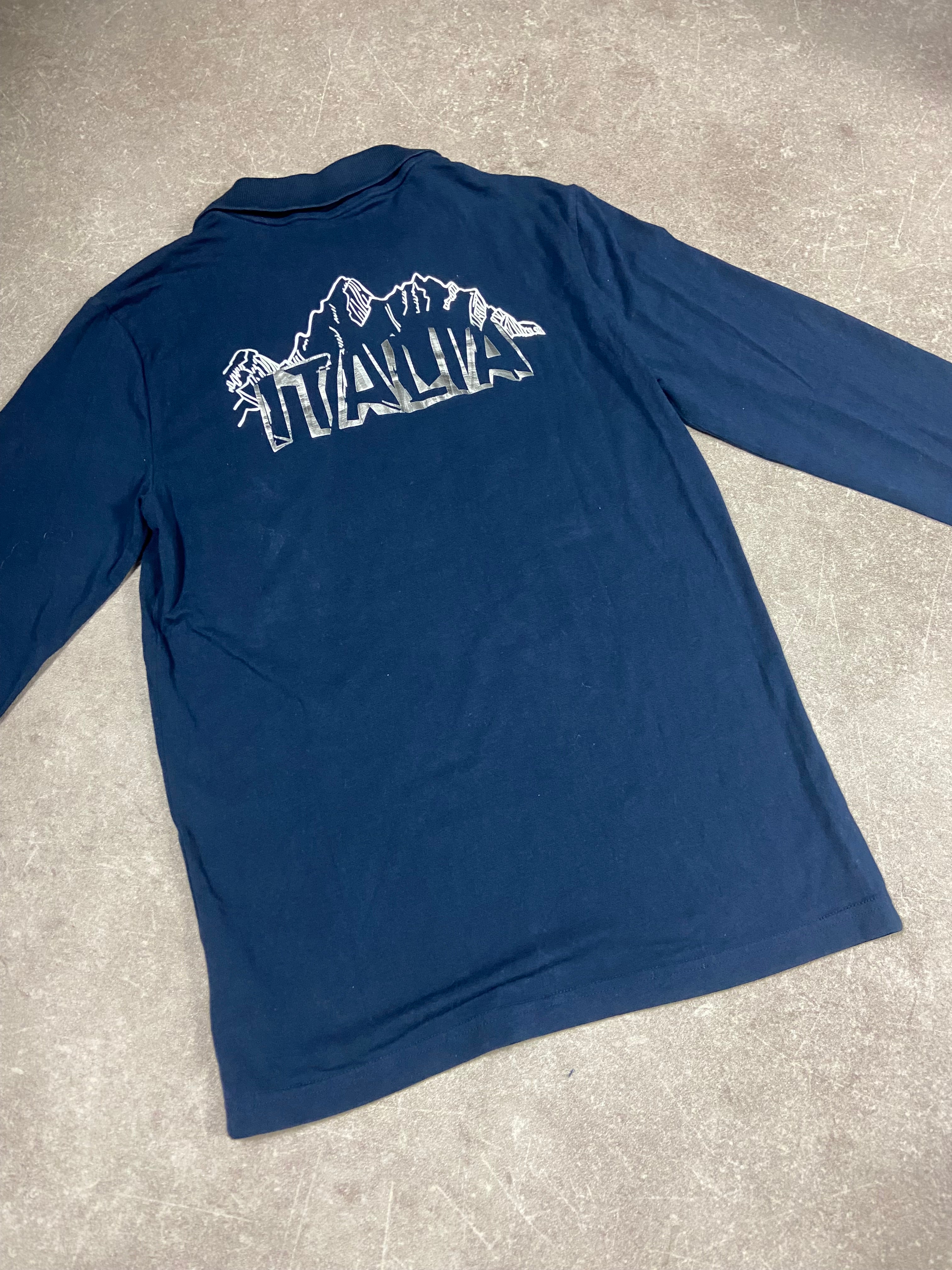 EA7 x Italia longsleeve polo M
