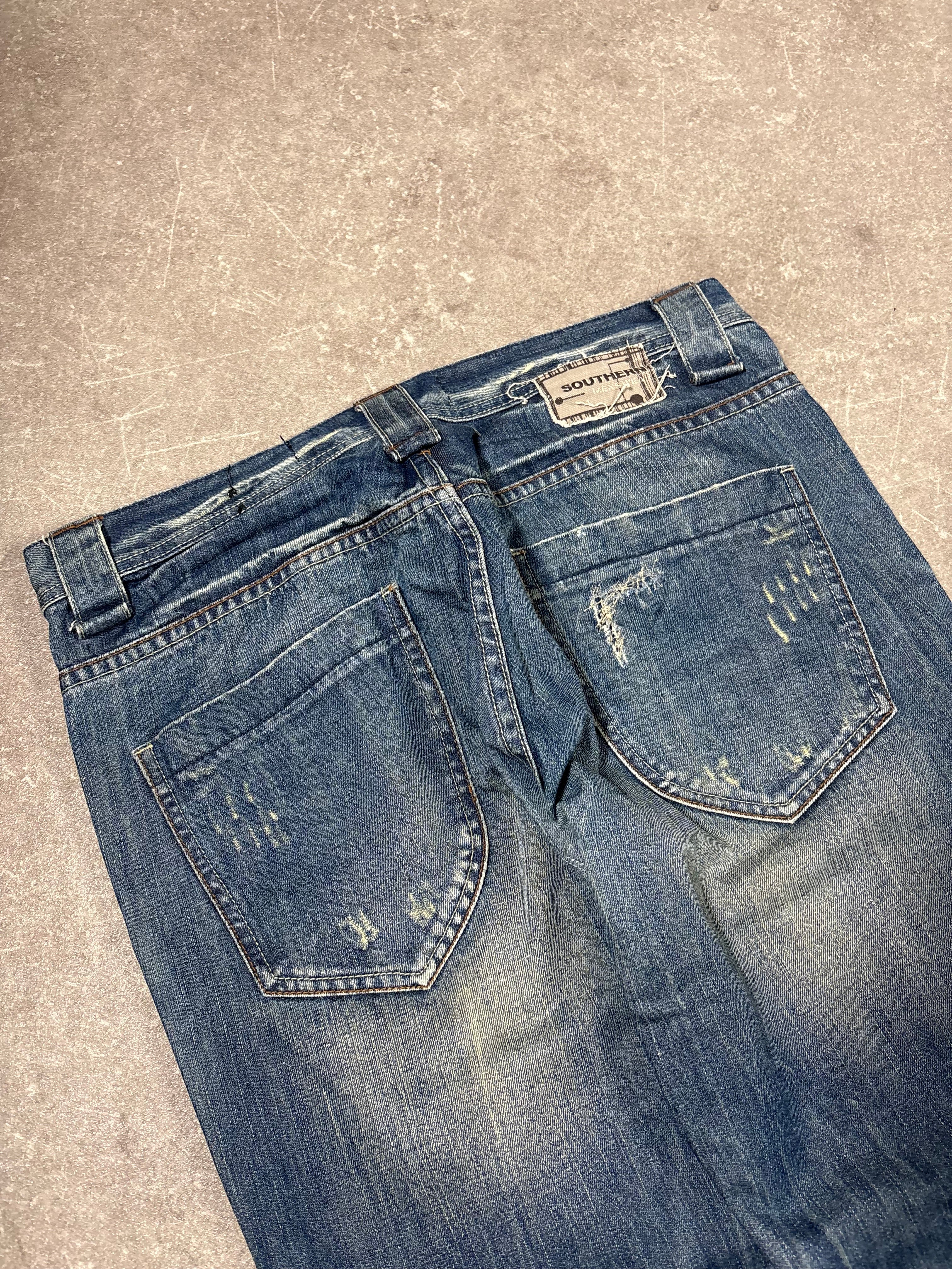 Designer Washed Jeans (L)