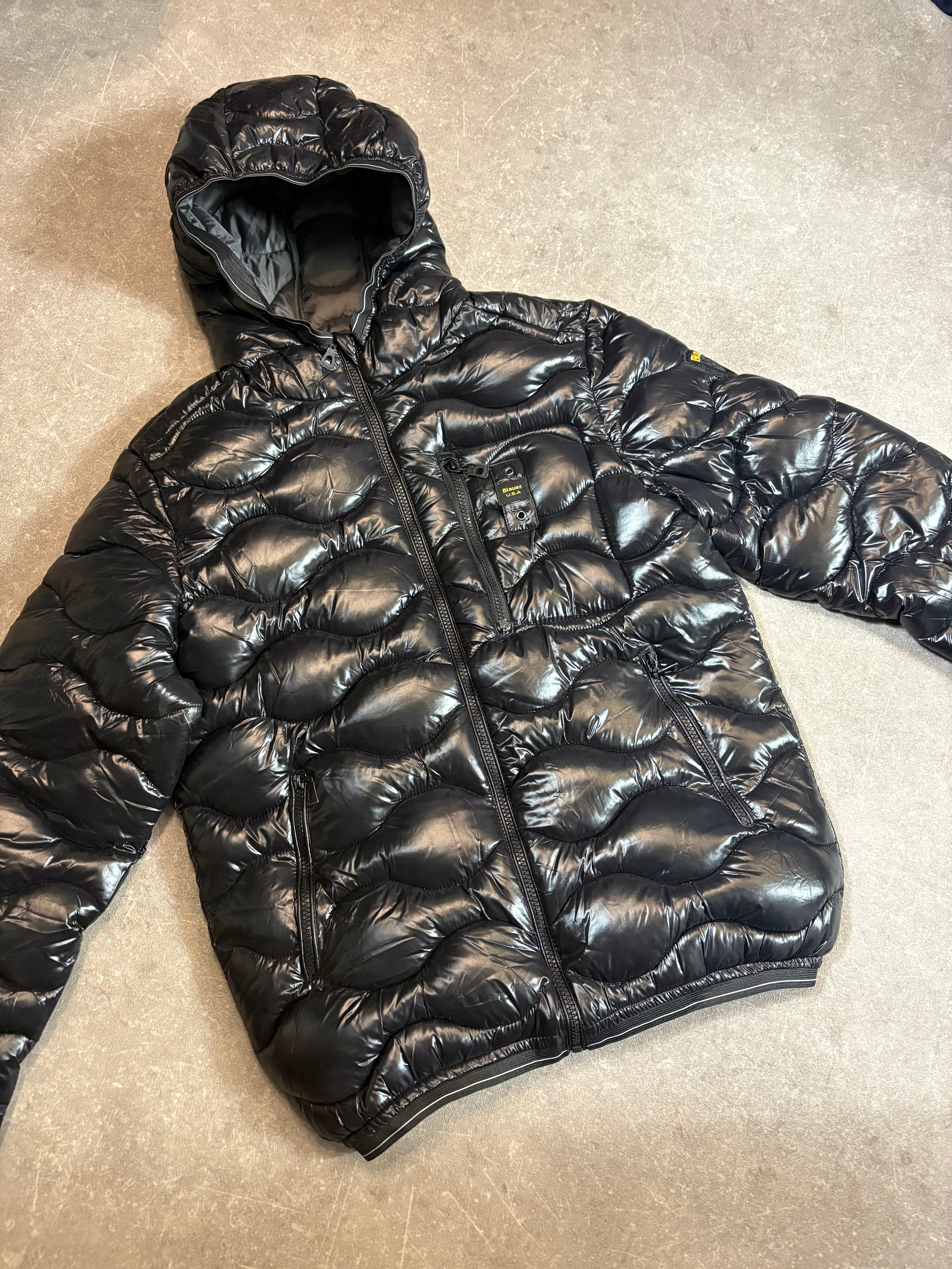 Blauer Puffer (M)