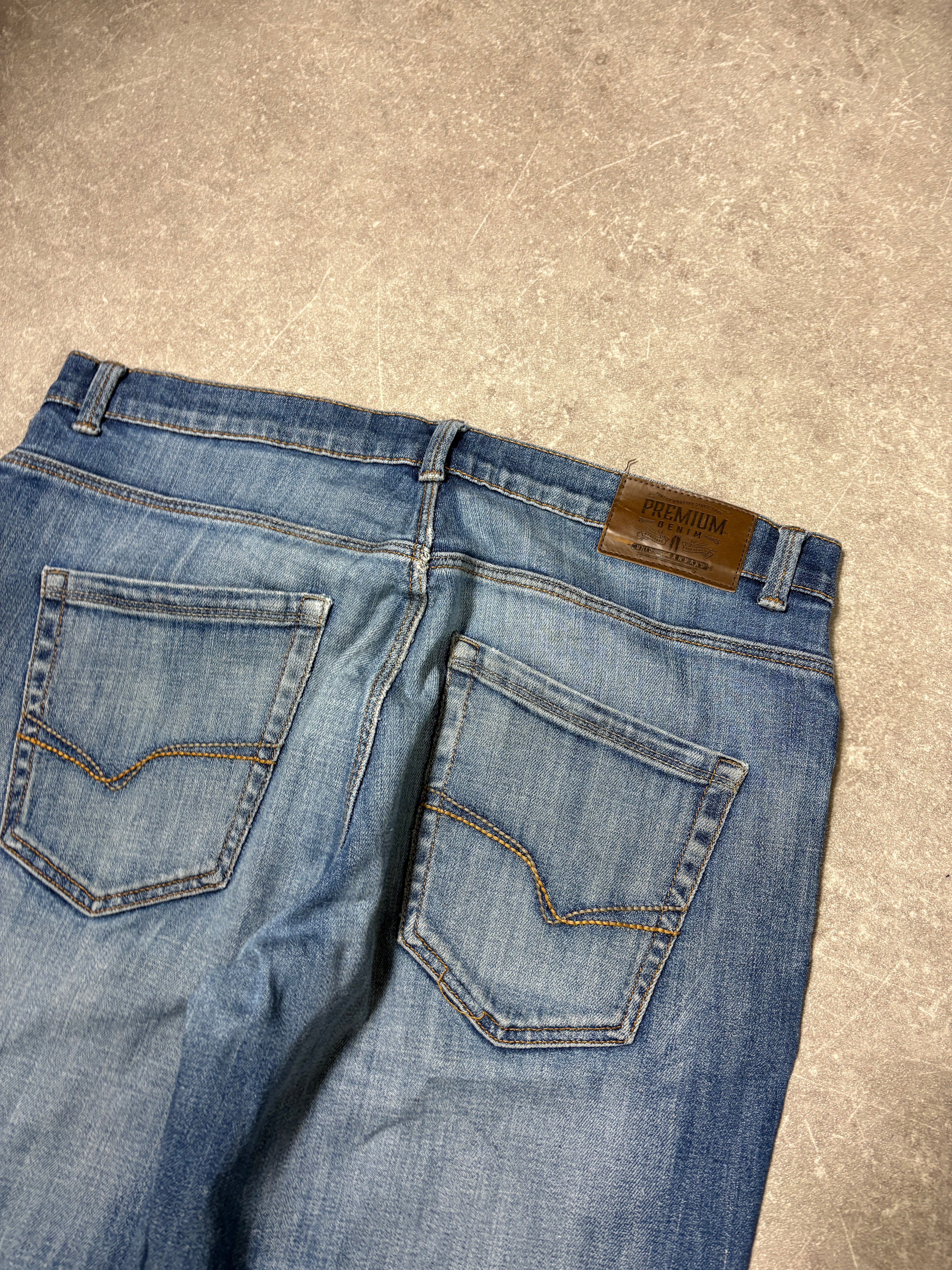 Designer Flared Jeans (M)-(L)