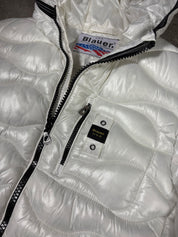 Blauer Puffer Jacke (S)