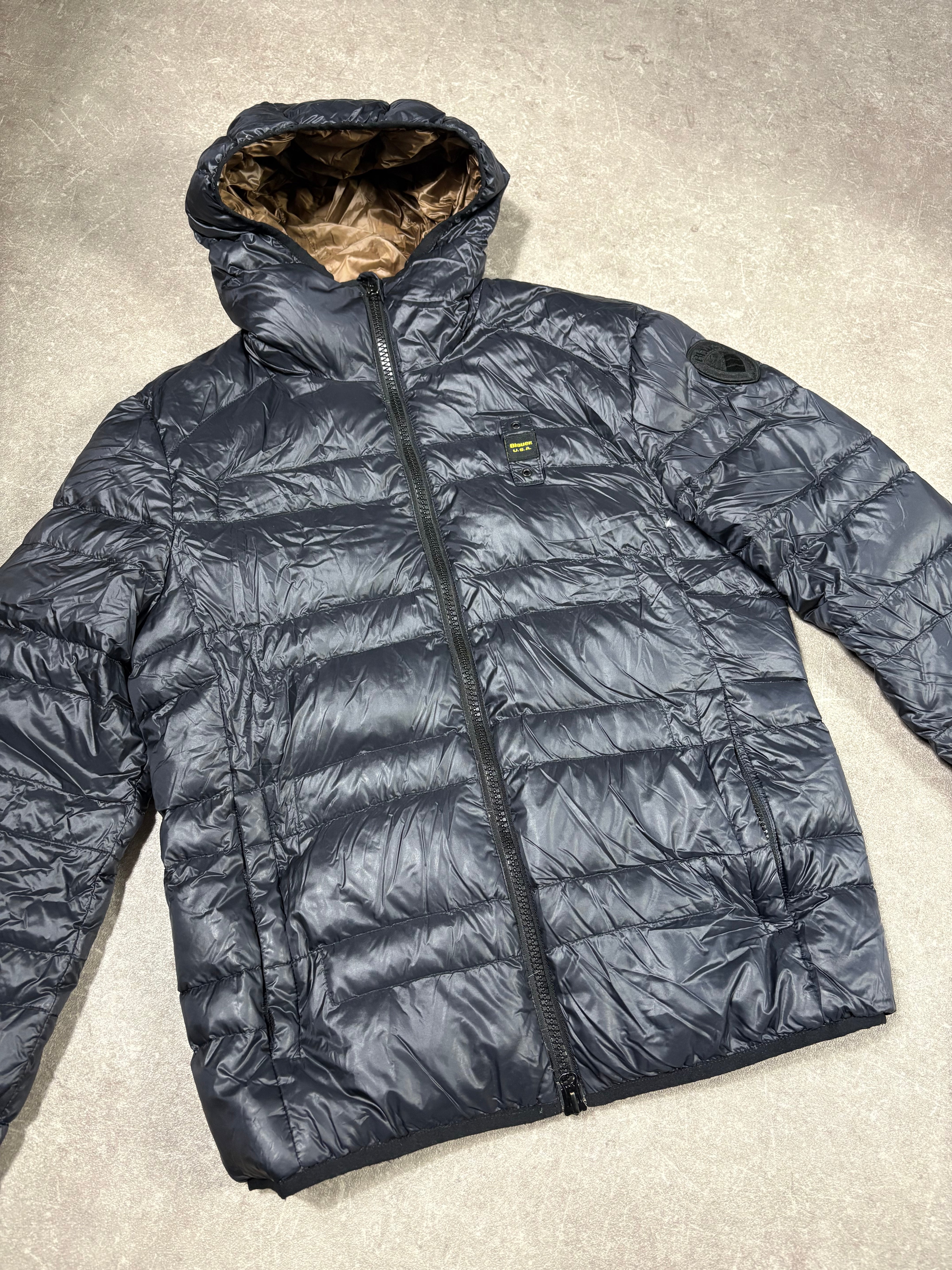 Blauer Puffer (M)