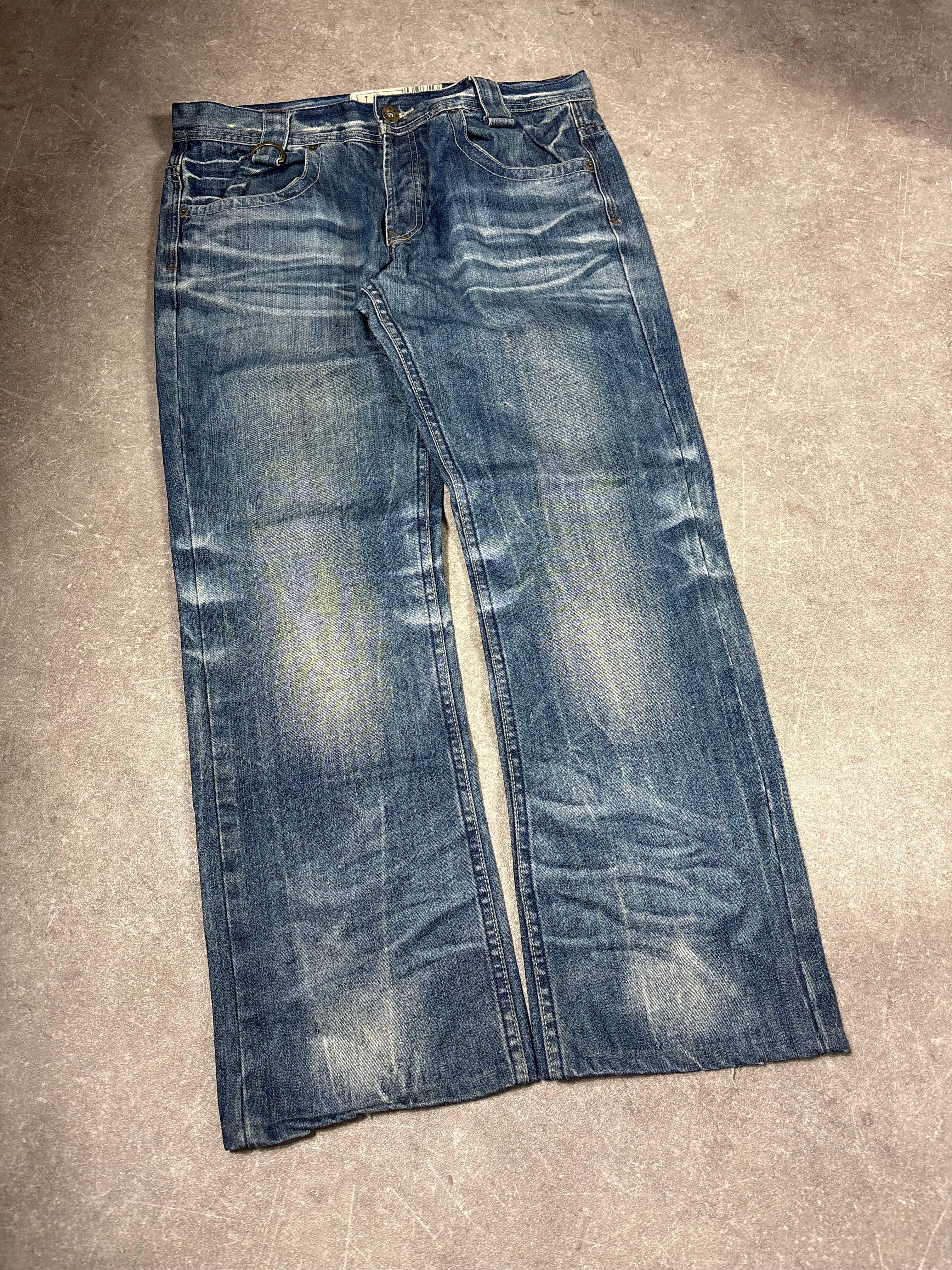 Designer Washed Jeans (L)