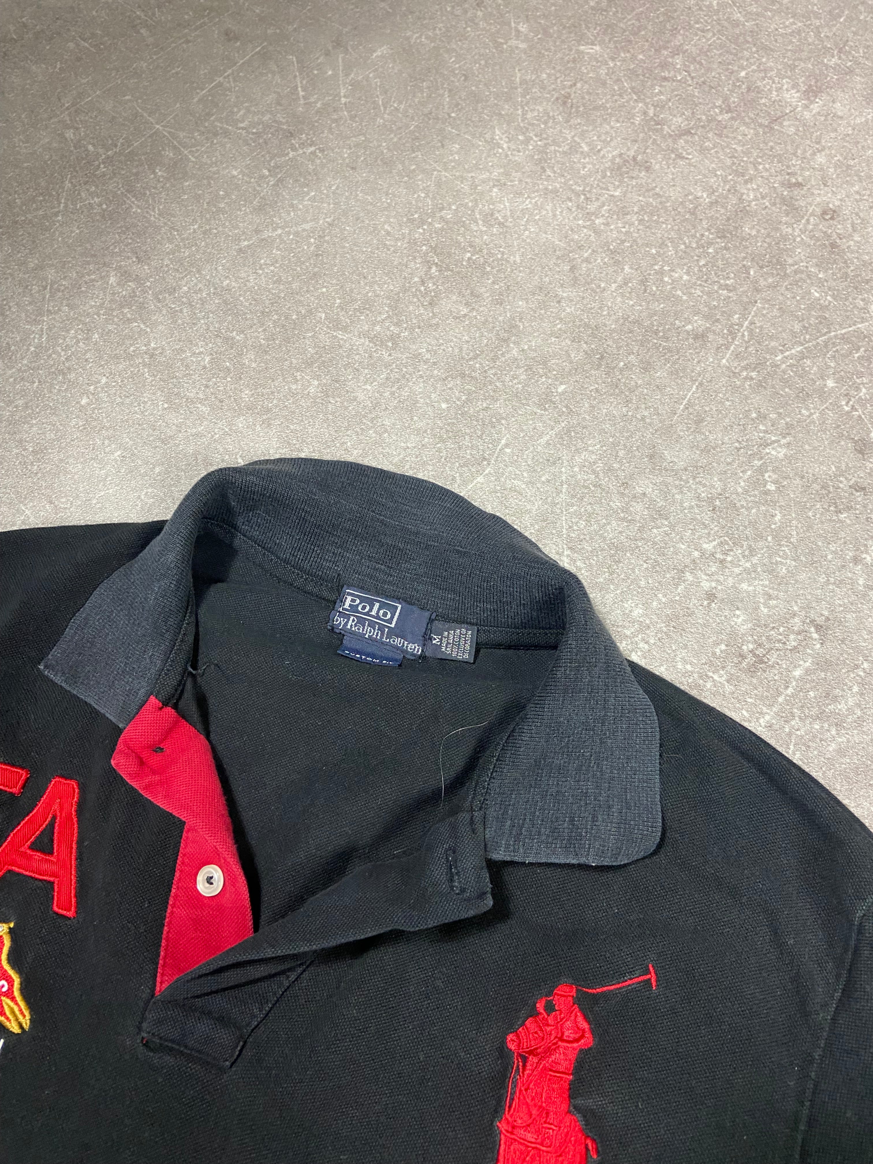 Ralph Lauren X Italia Polo Longsleeve M-L