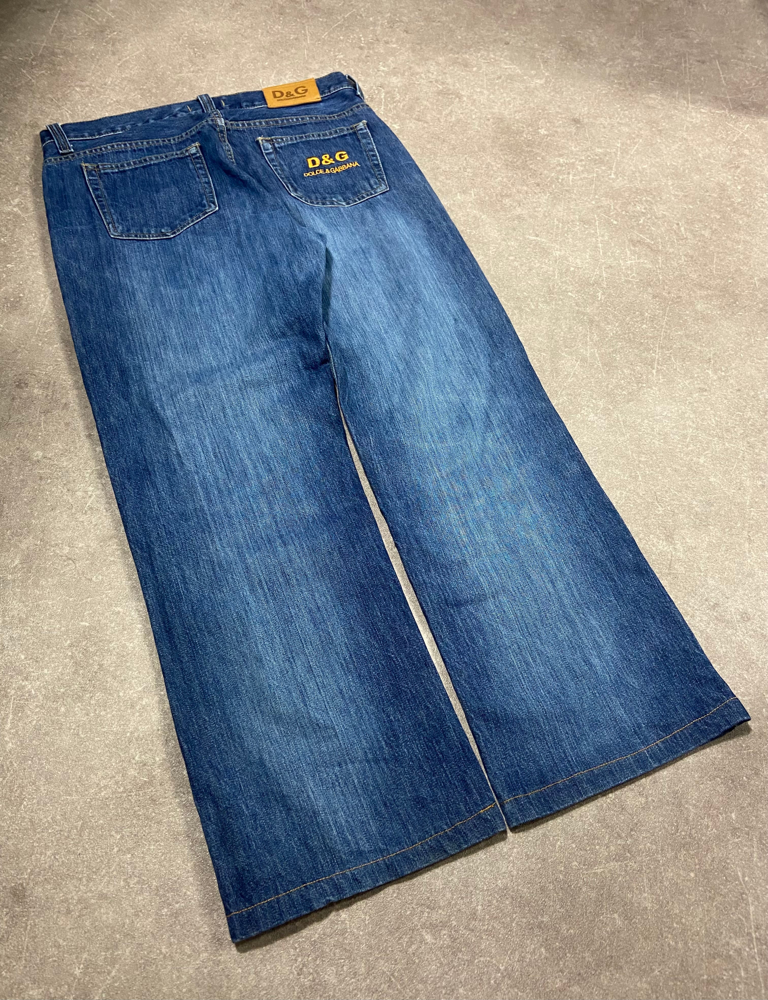 Dolce Gabbana Print Jeans S