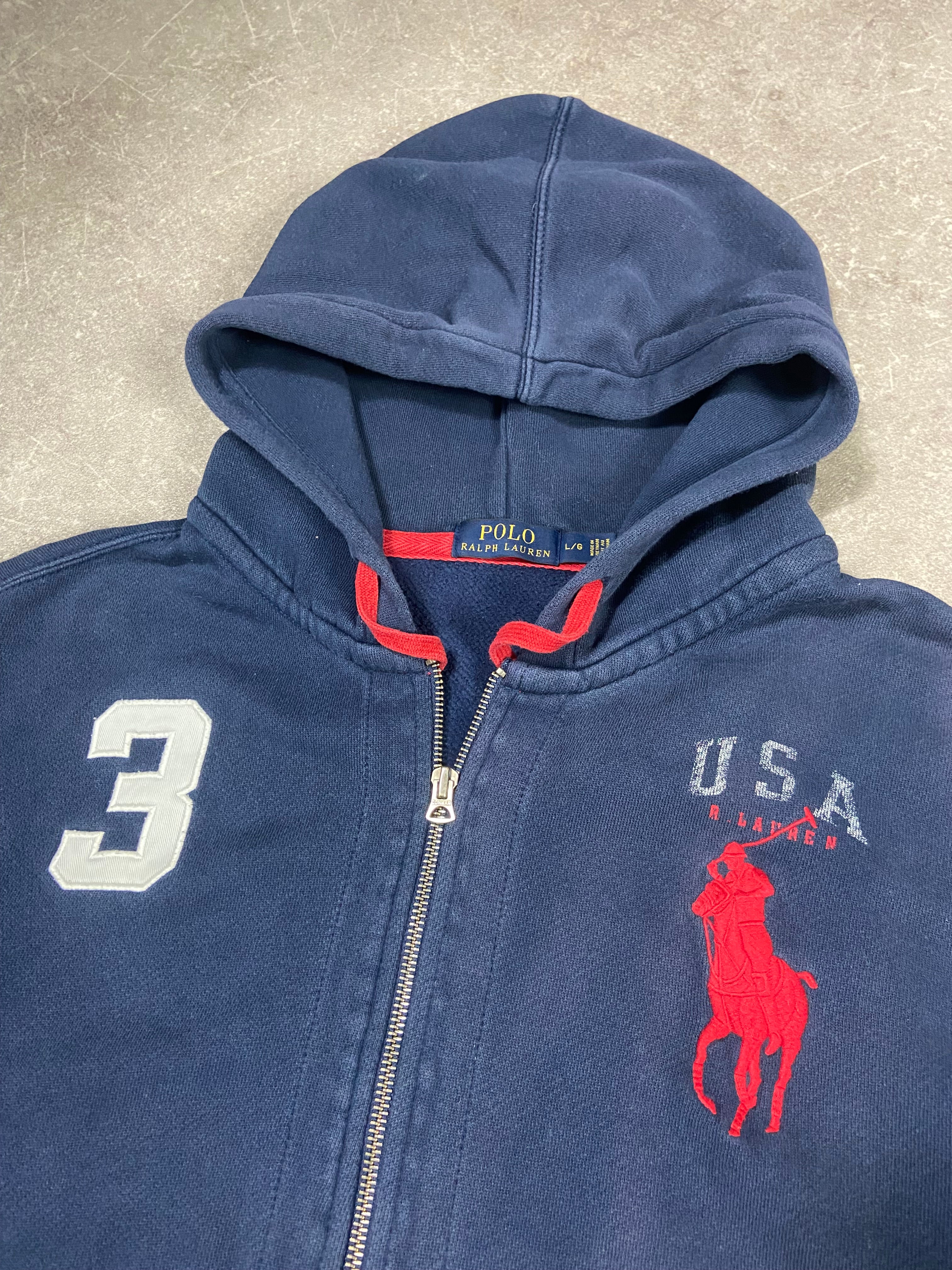 Ralph Lauren X USA Zipper L