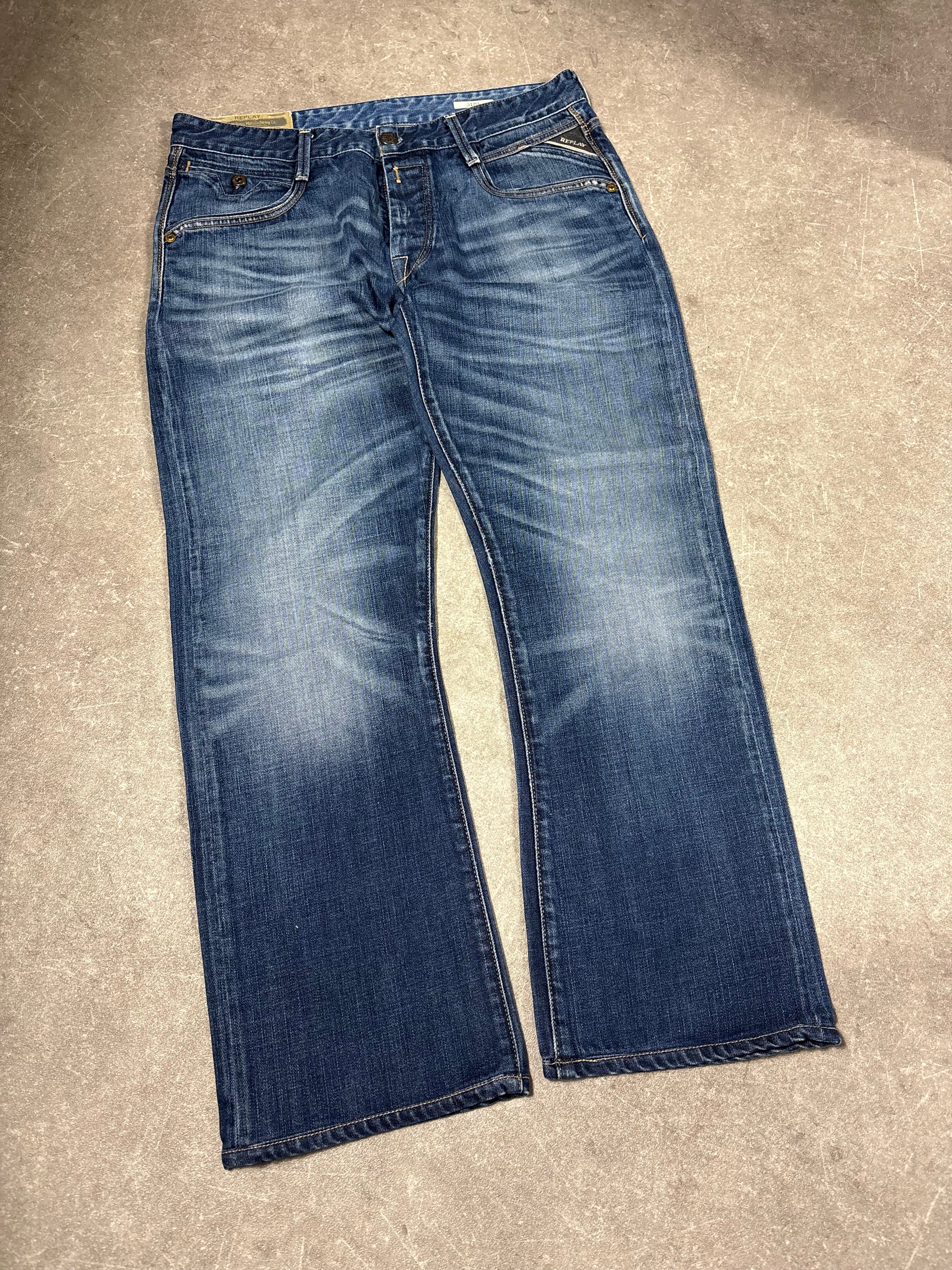 Replay Flared Jeans (S)-(M)