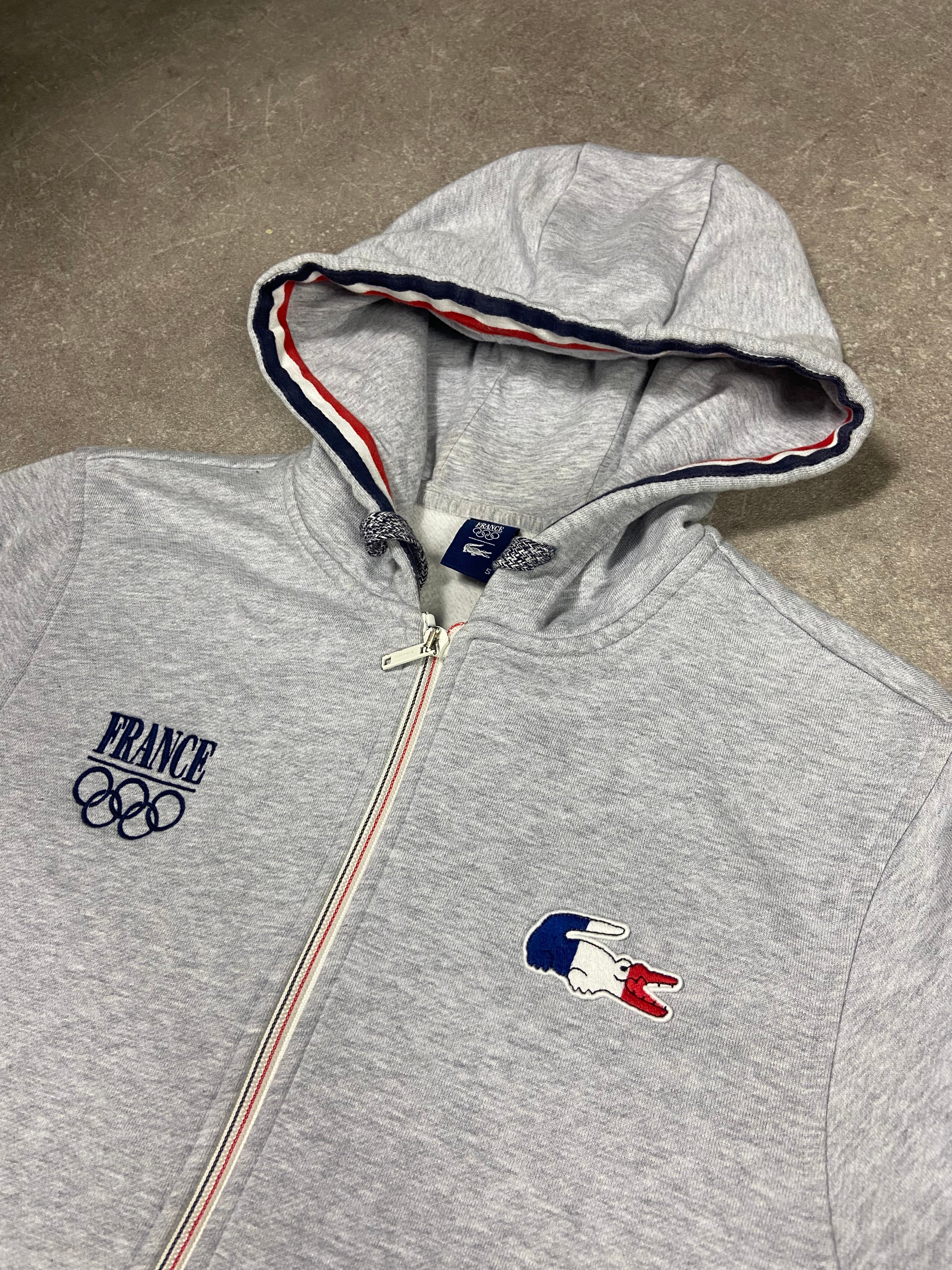 Lacoste x France zip sweater ML