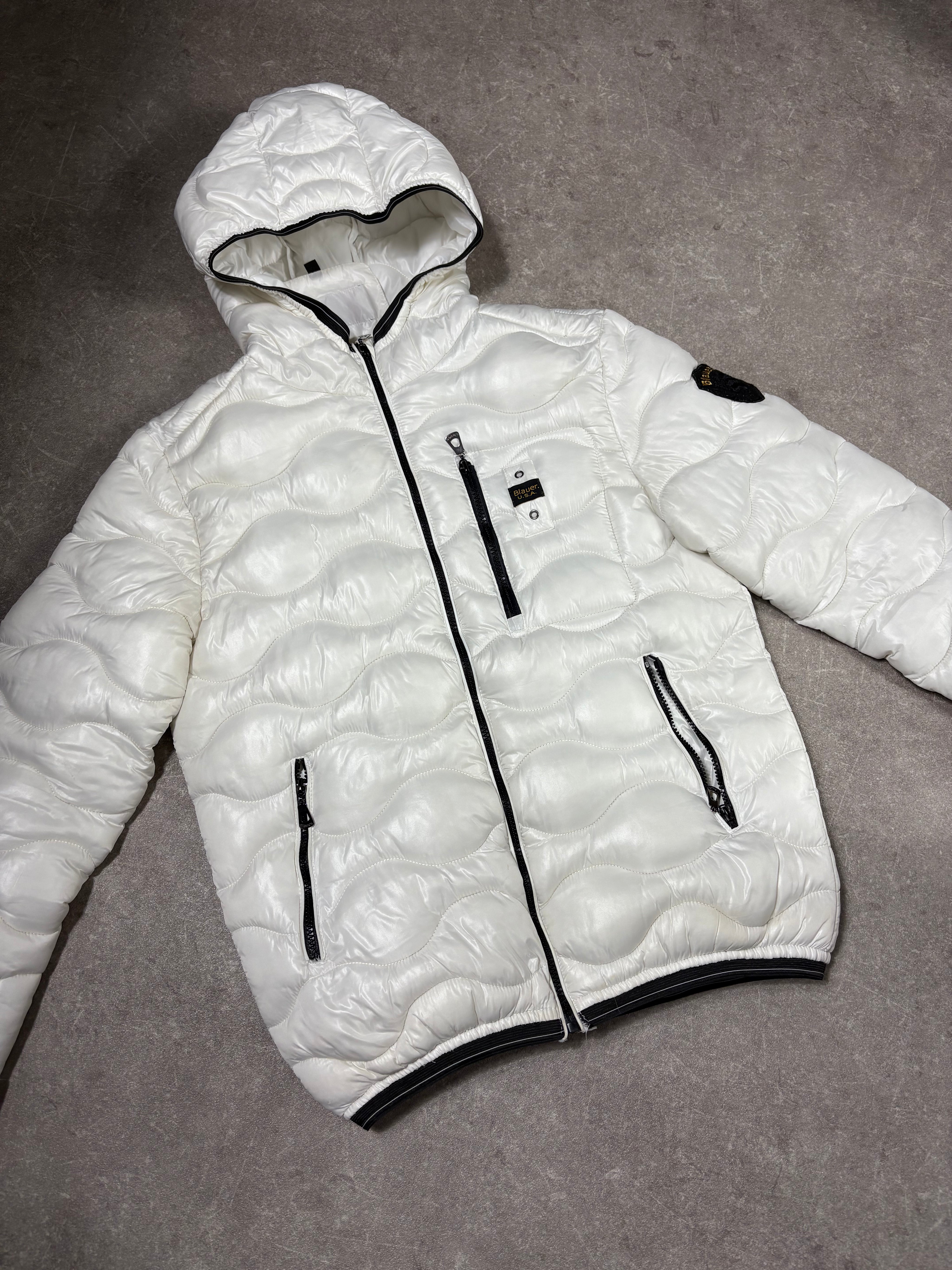 Blauer Puffer (M)