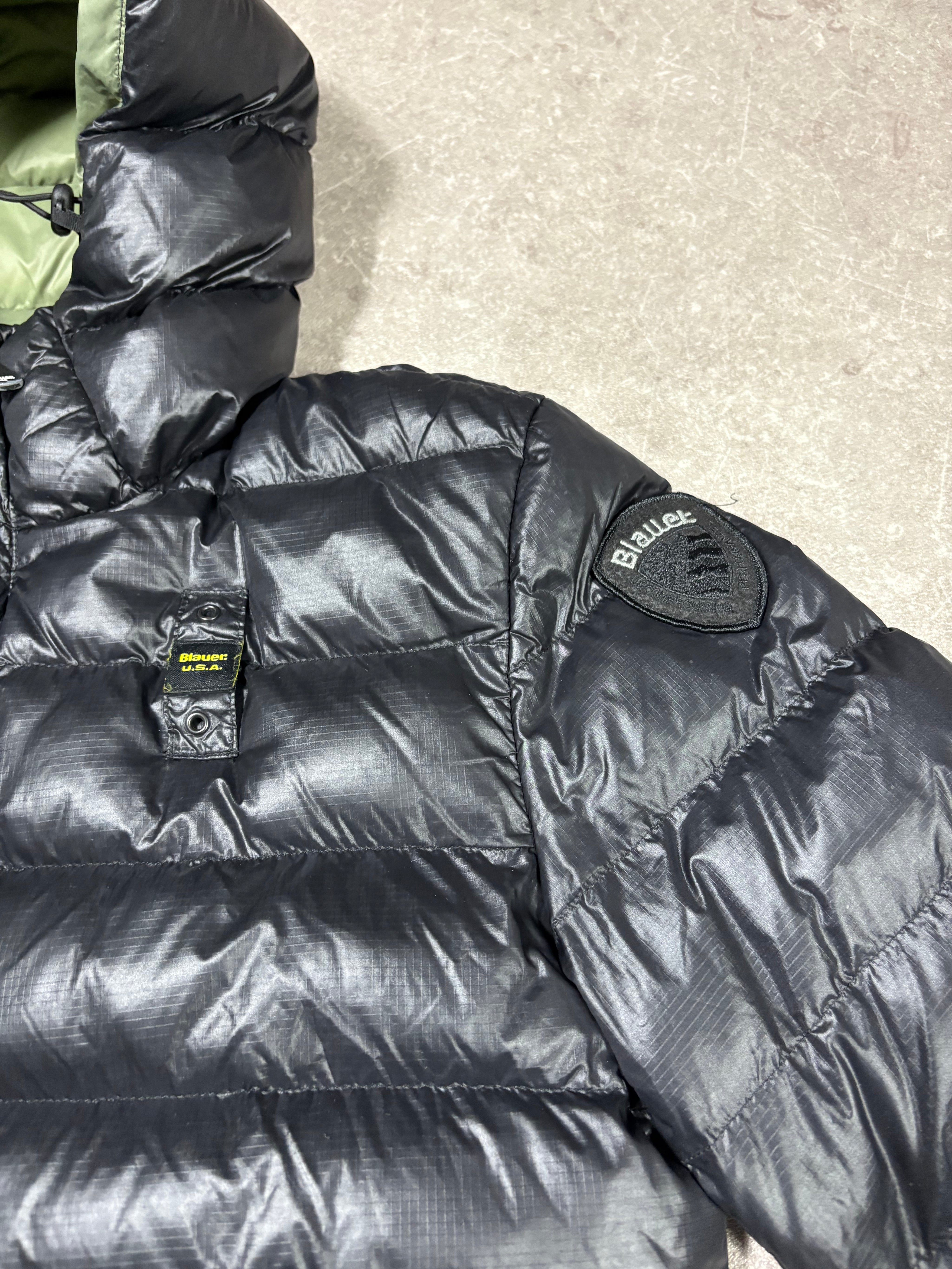 Blauer Puffer (M)