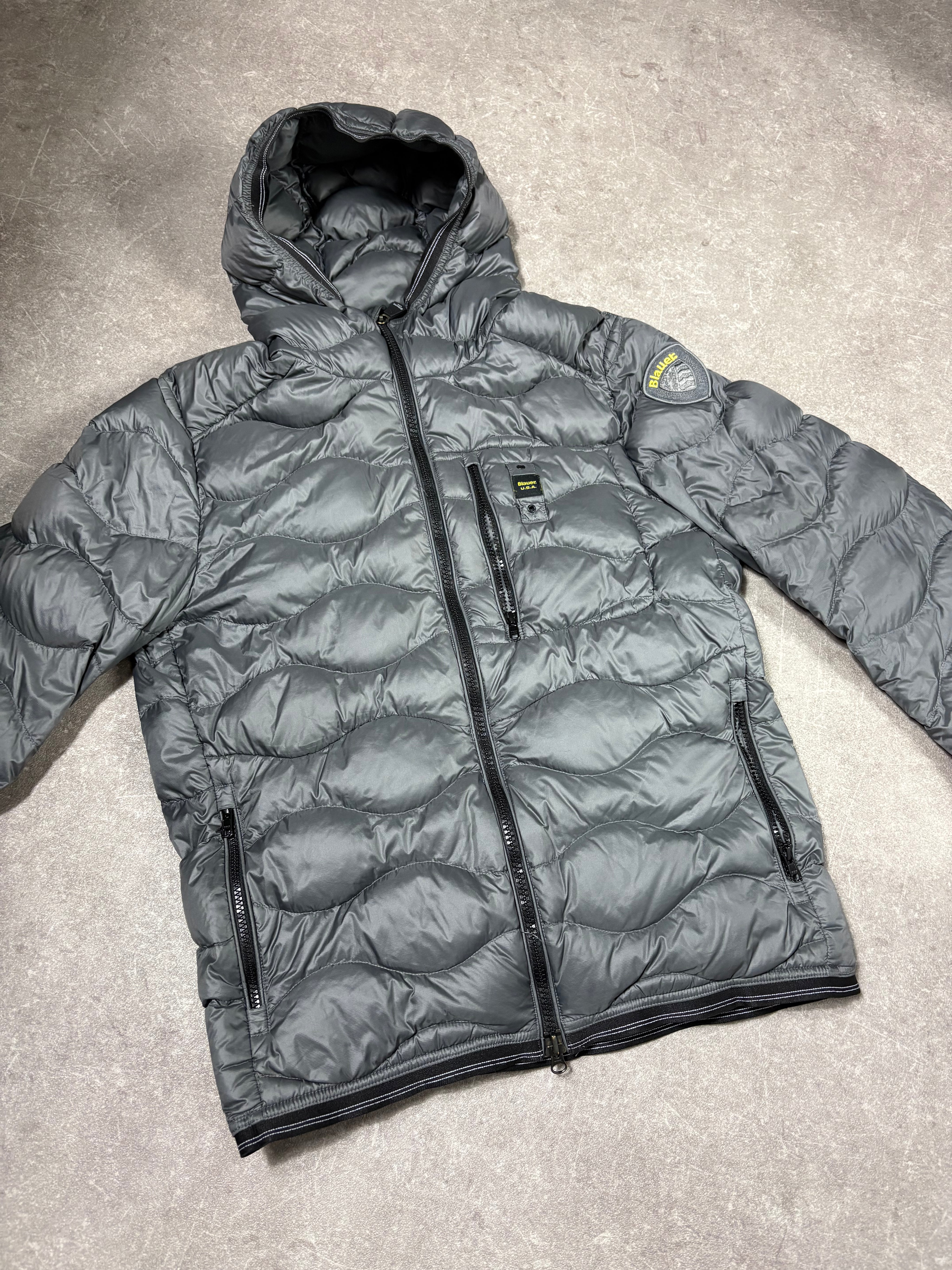 Blauer Puffer (M)