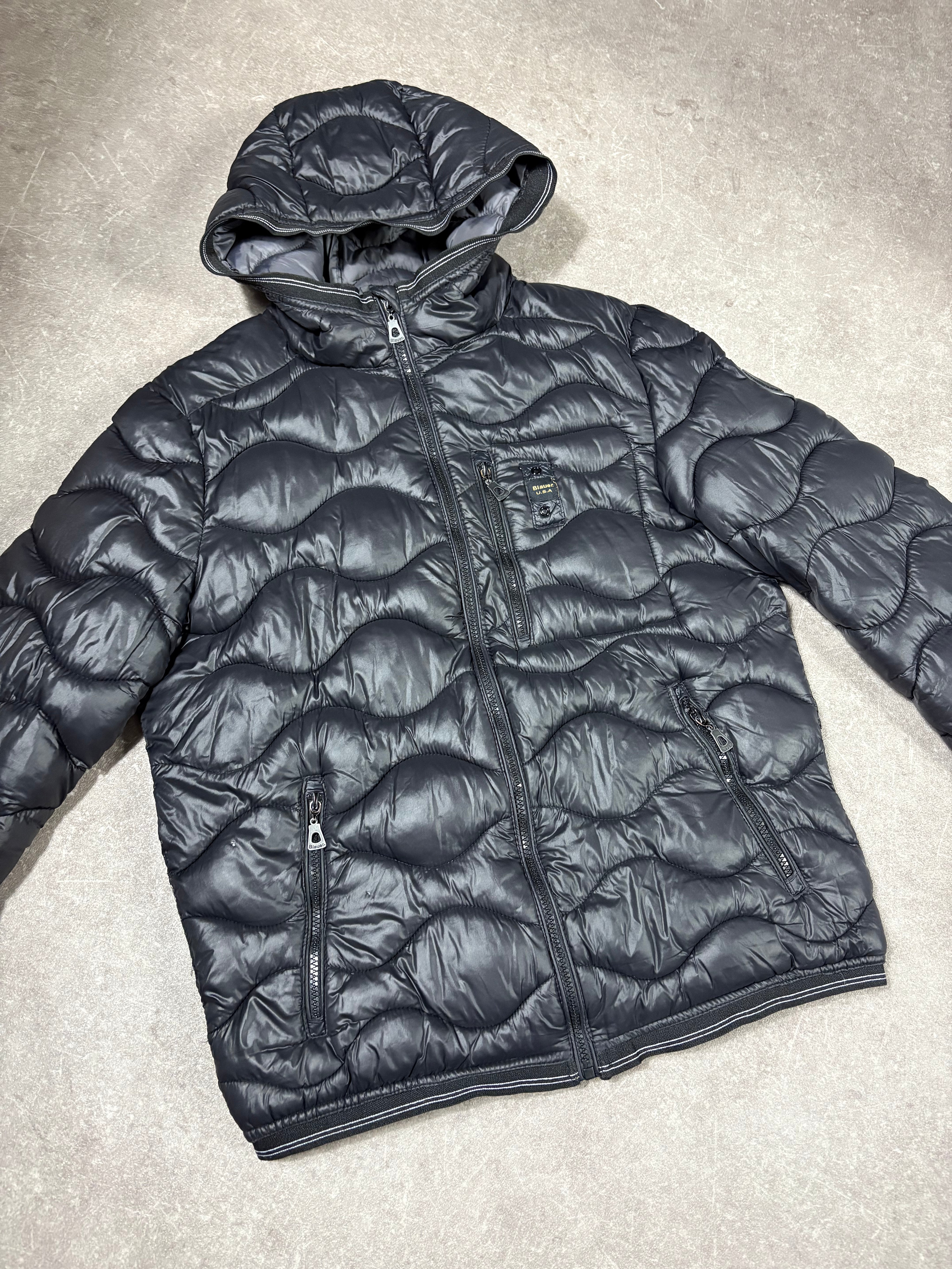 Blauer Puffer (M)