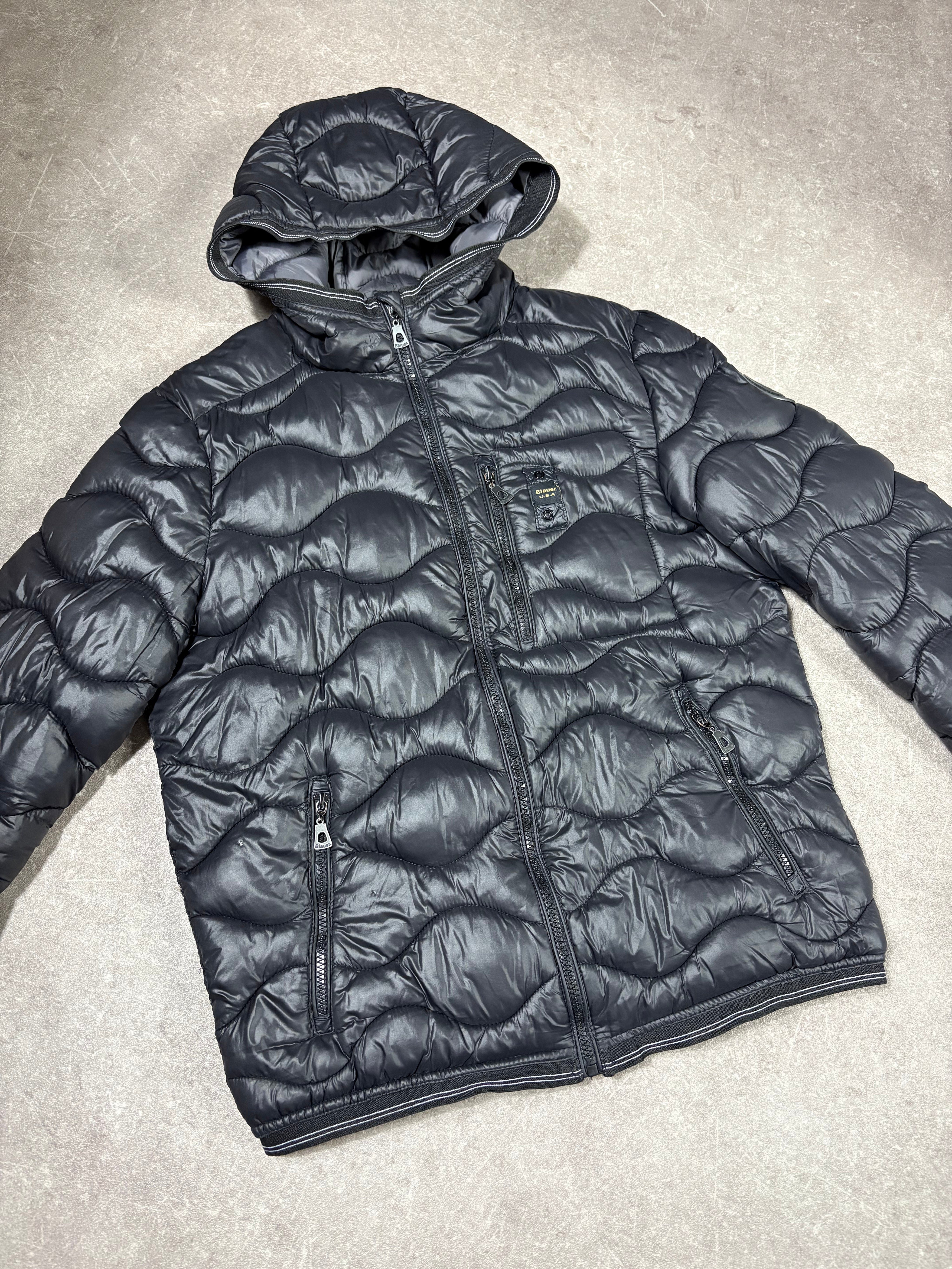 Blauer Puffer (M)