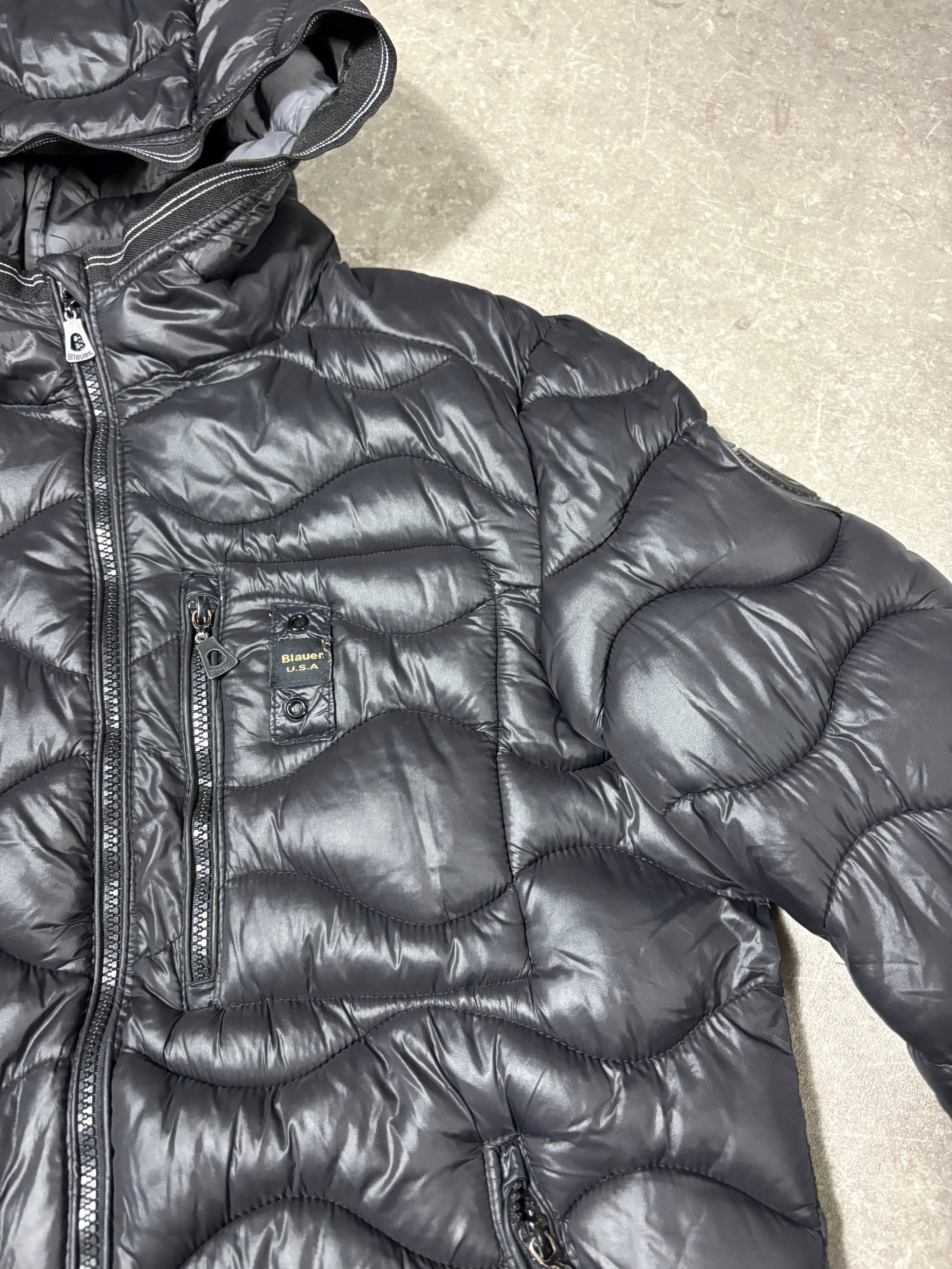 Blauer Puffer (M)