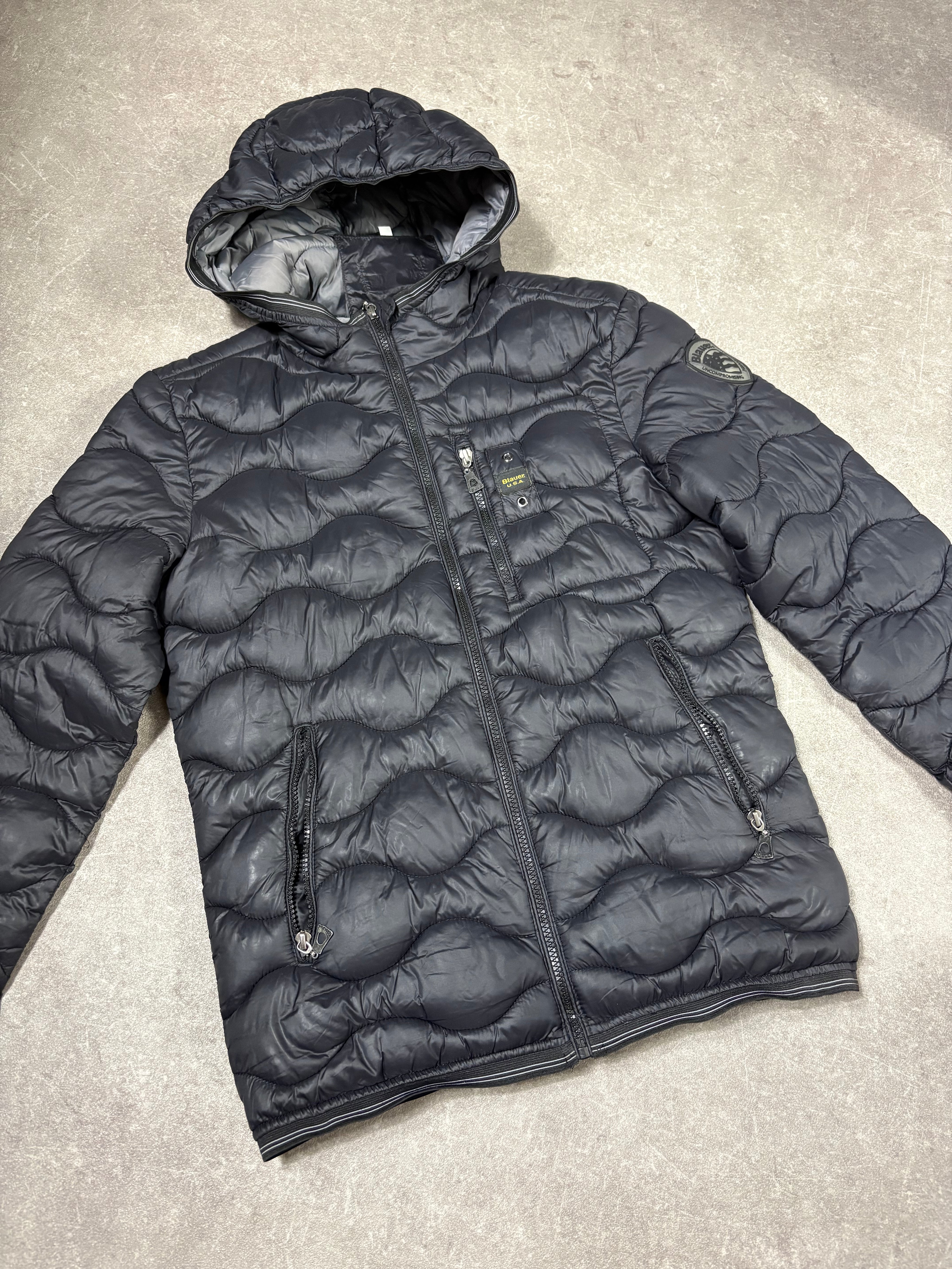 Blauer Puffer (M)