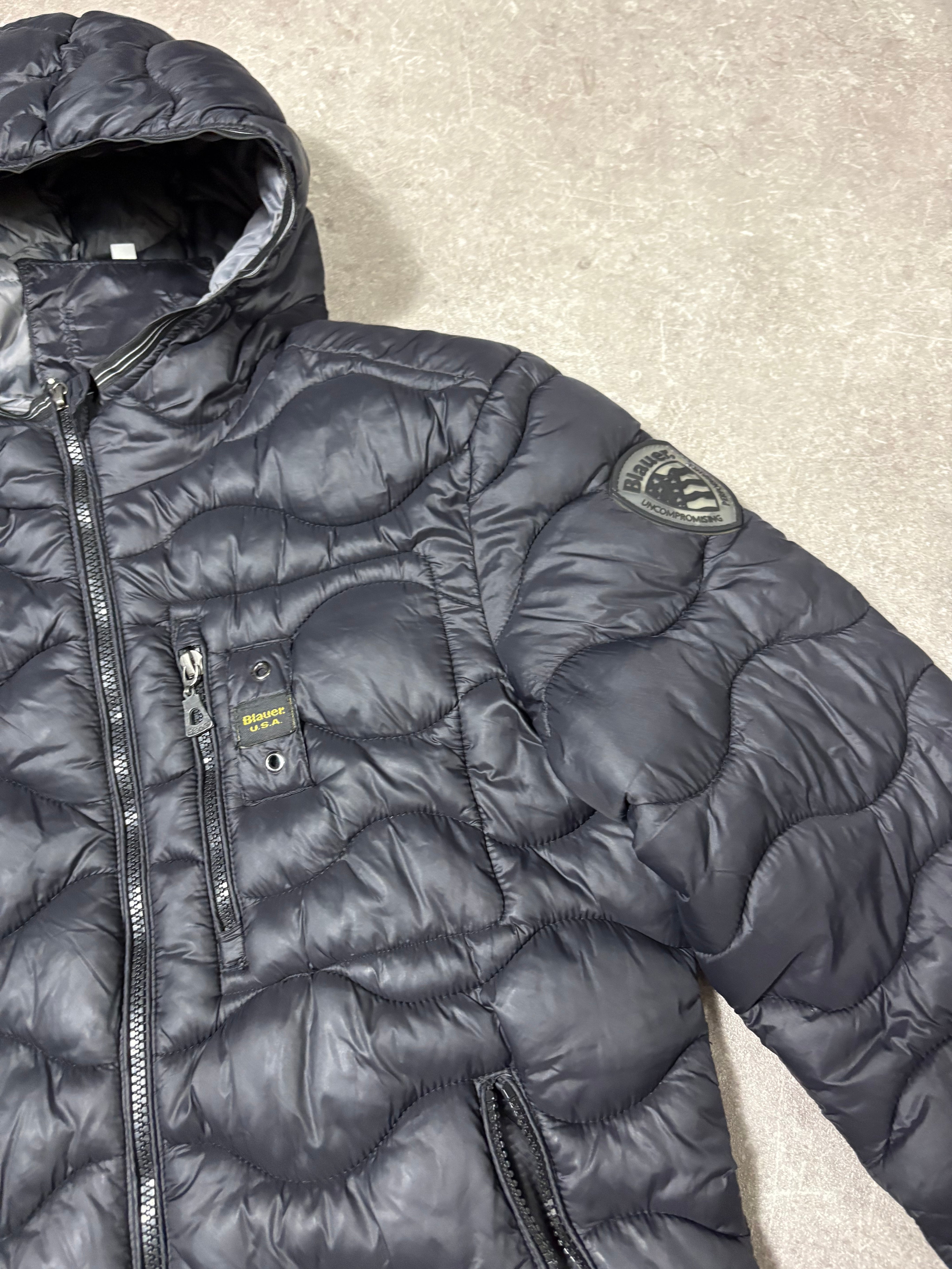 Blauer Puffer (M)