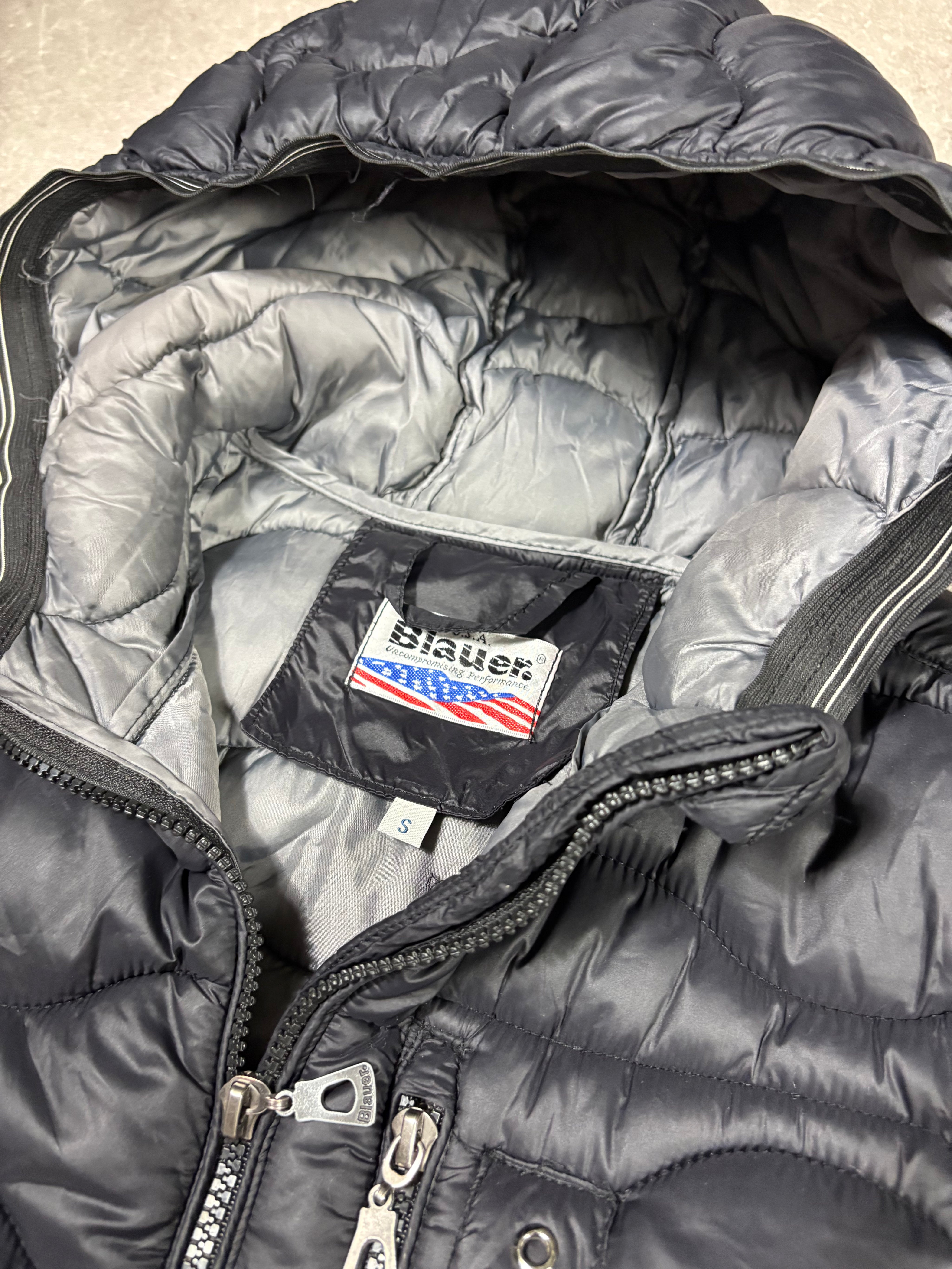 Blauer Puffer (M)