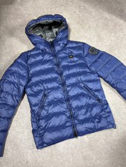 Blauer Puffer (S)
