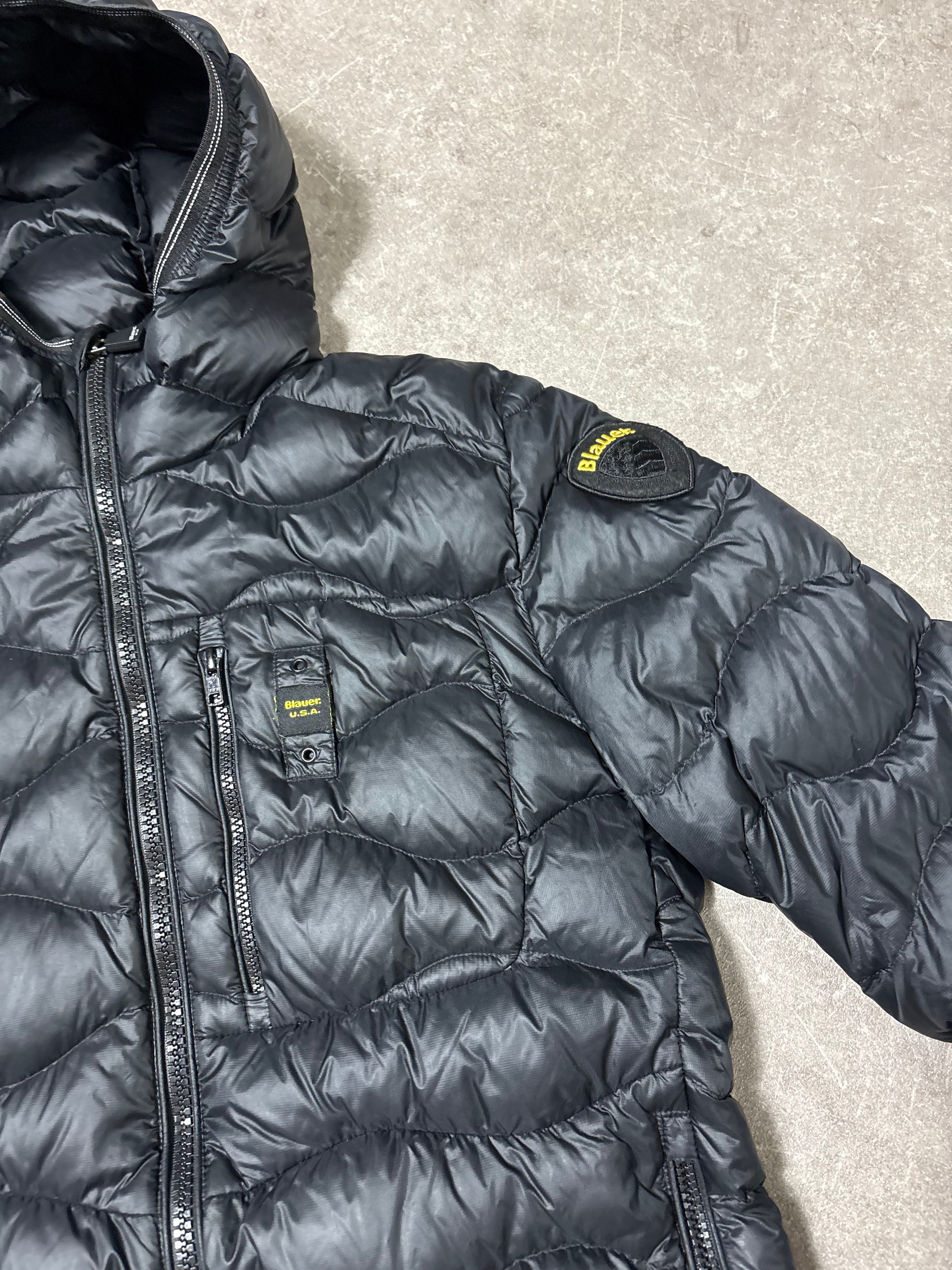 Blauer Puffer (M)
