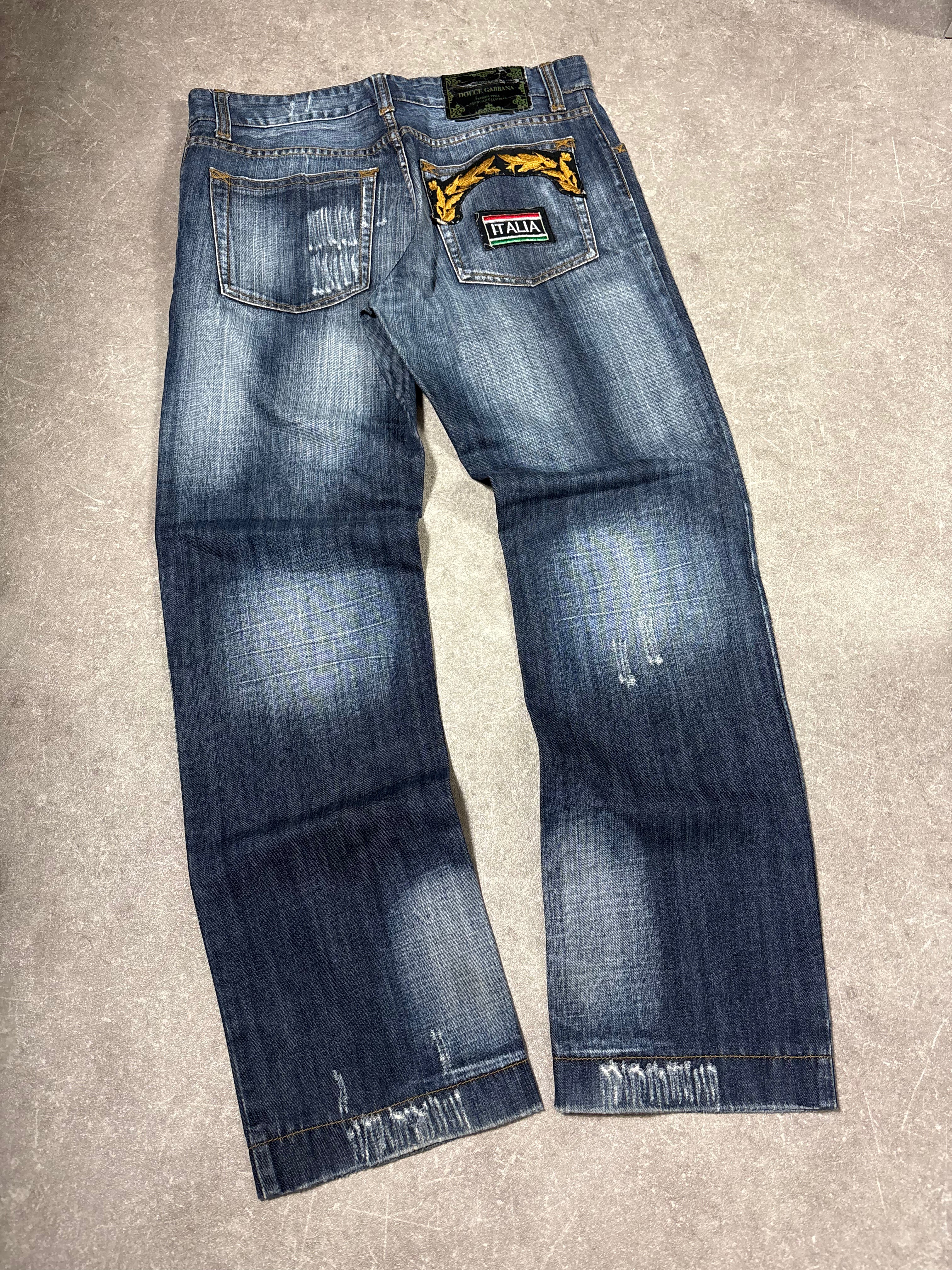Dolce Gabbana Jeans washed (M)-(L)