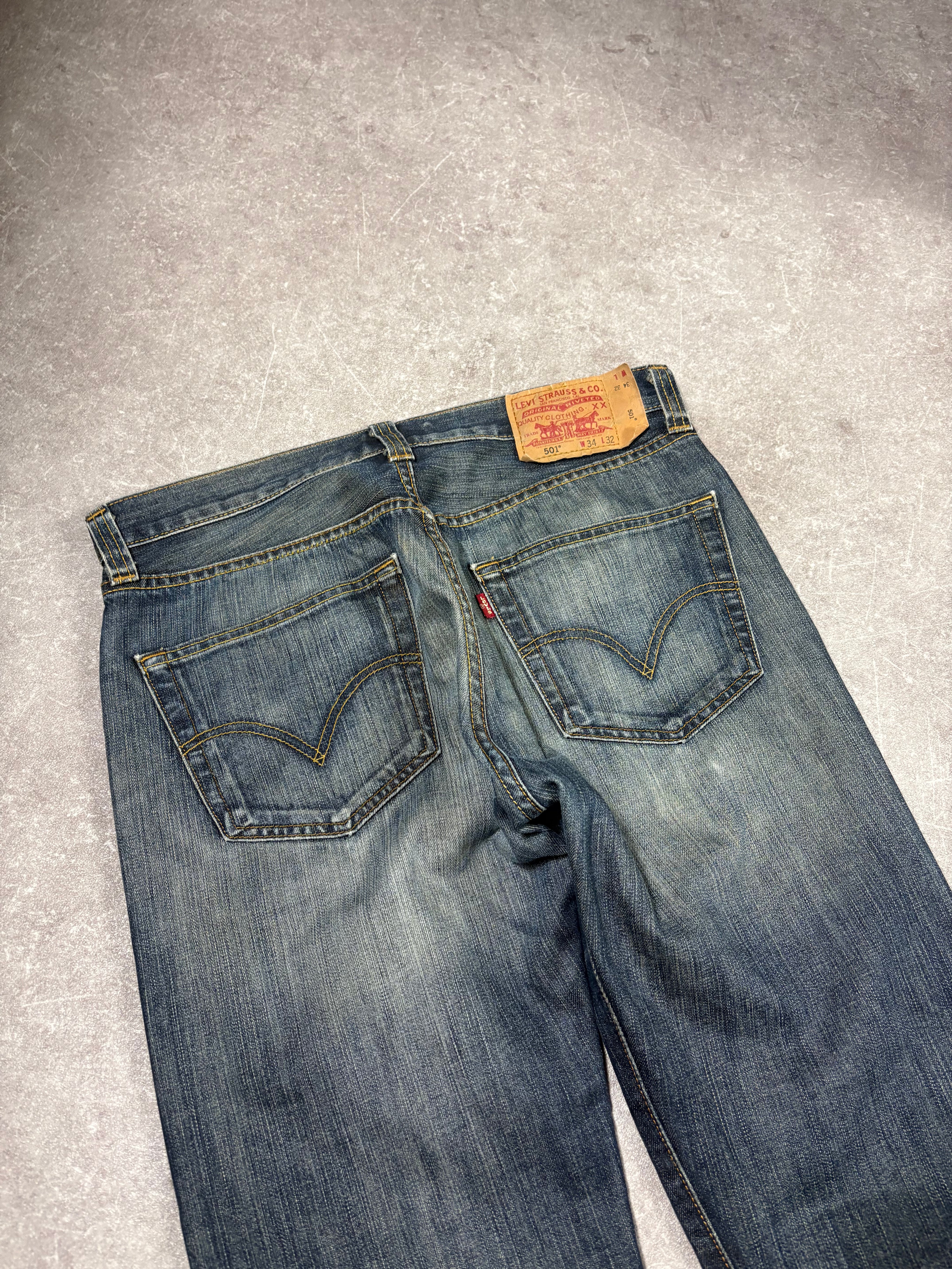 Levis 501 Jeans (S)