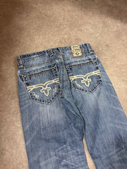 Rock Revival Jeans Flared (M)-(L)