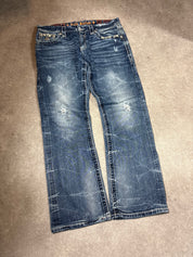 Rock Revival Flared Jeans (M)-(L)