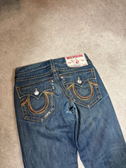 True Religion Flared Jeans (M)-(L)