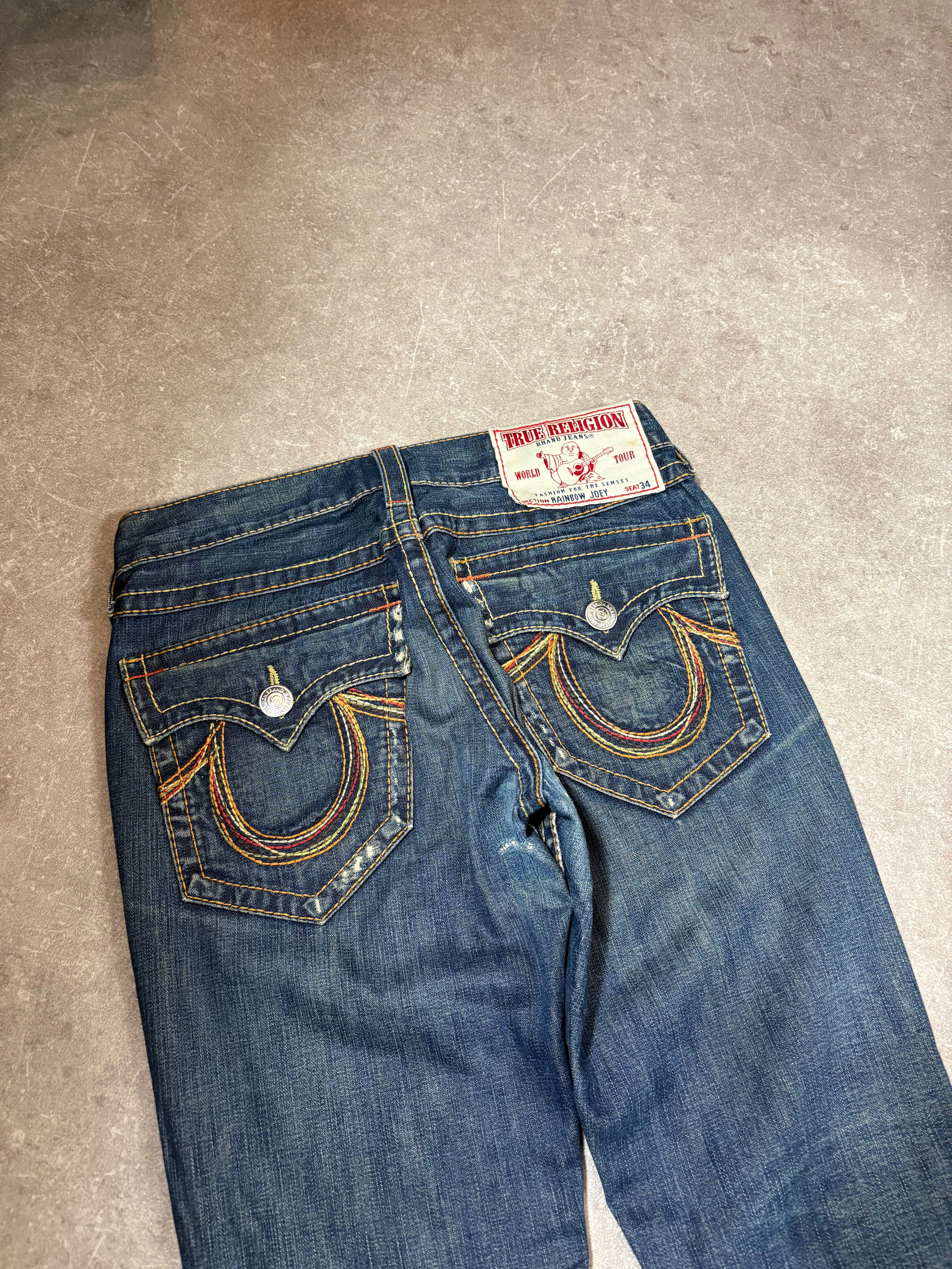 True Religion Flared Jeans (M)-(L)
