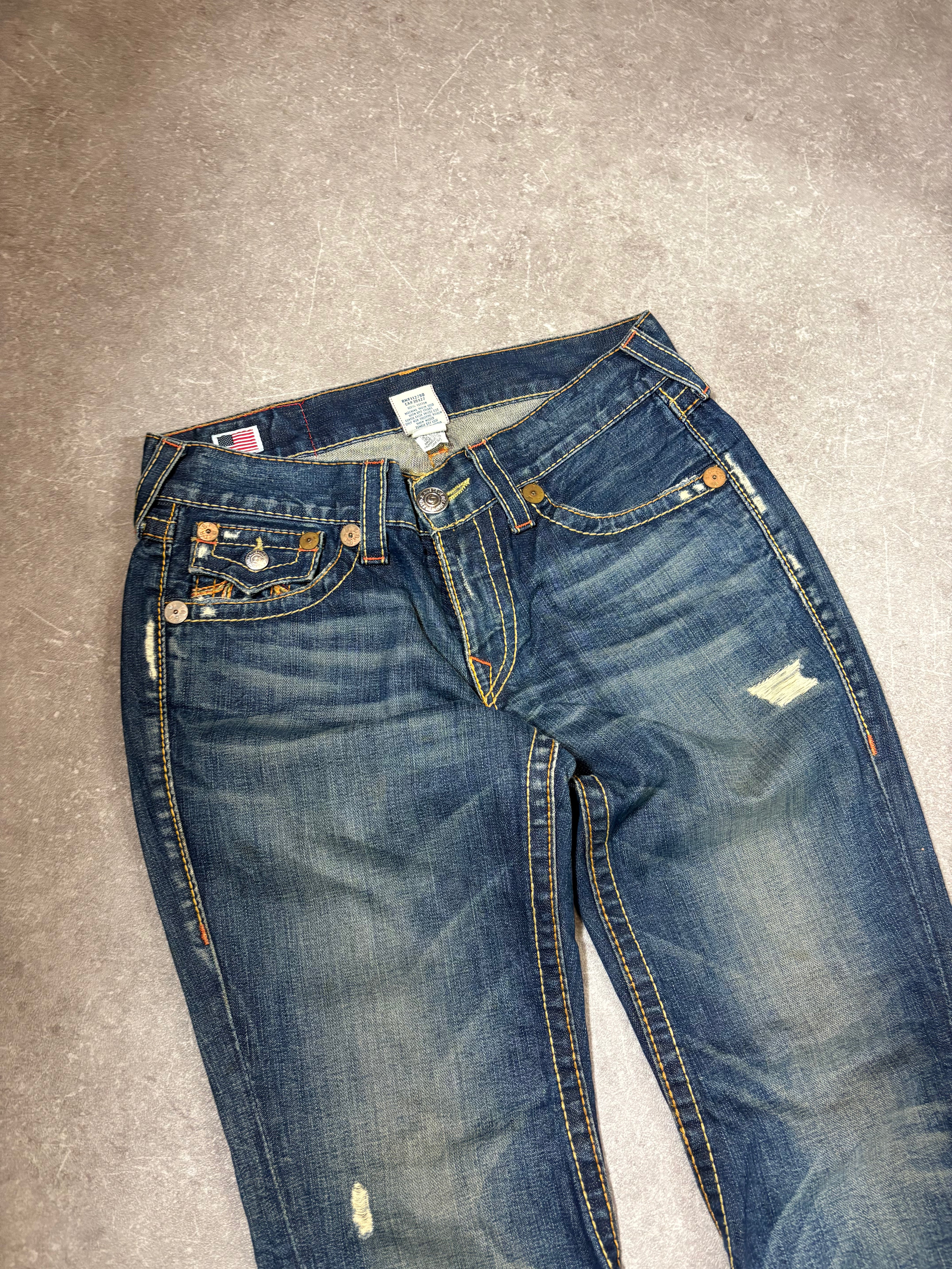 True Religion Flared Jeans (M)-(L)